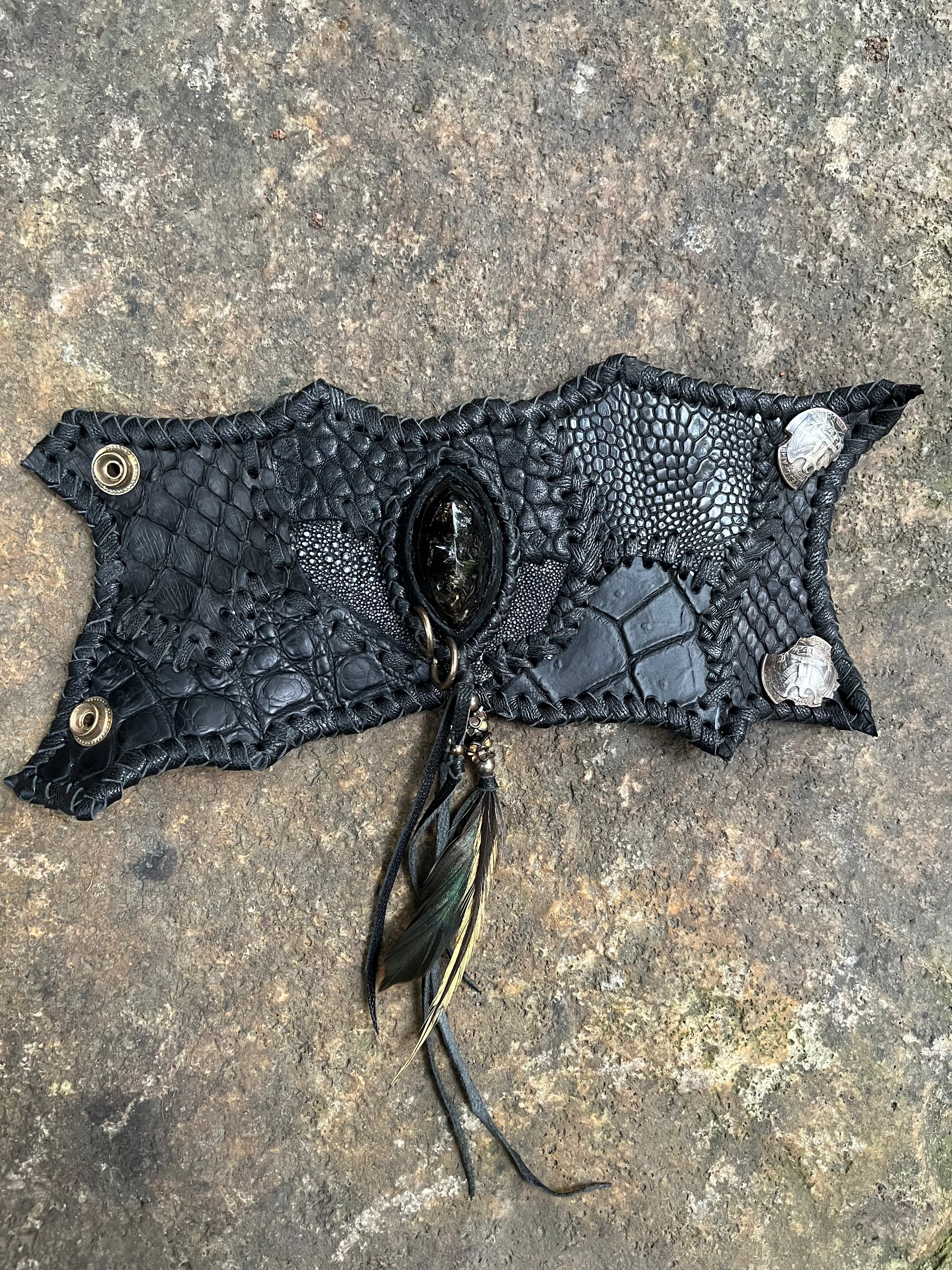 Bat Tea Quartz Leather bracelet [1of1]