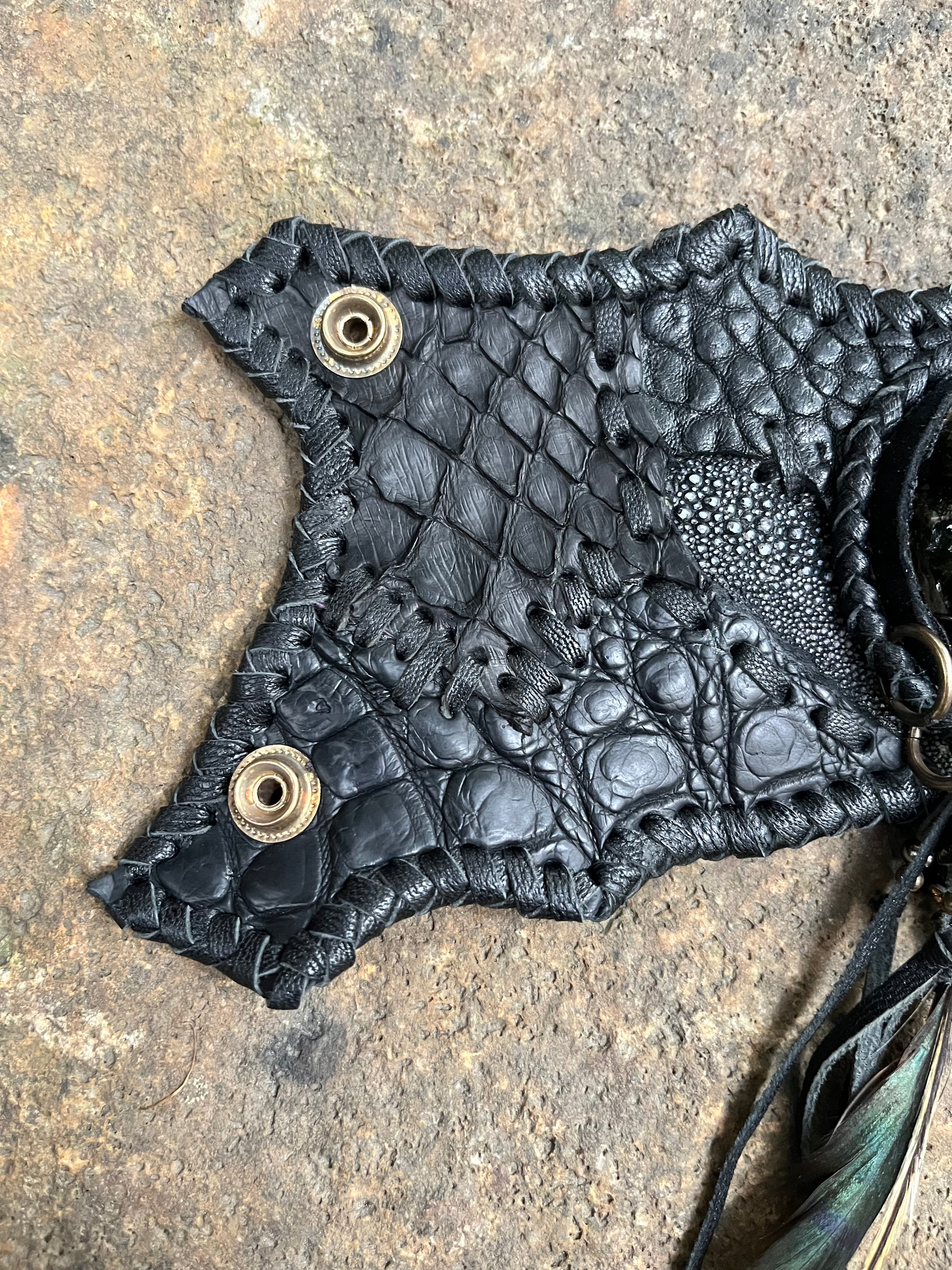 Bat Tea Quartz Leather bracelet [1of1]