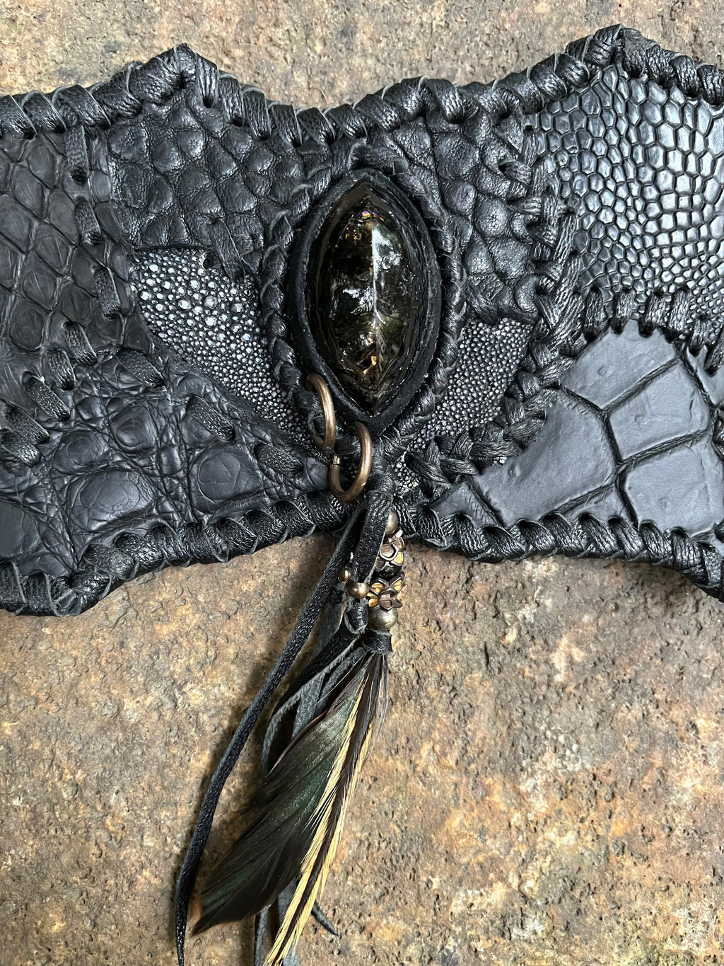 Bat Tea Quartz Leather bracelet [1of1]