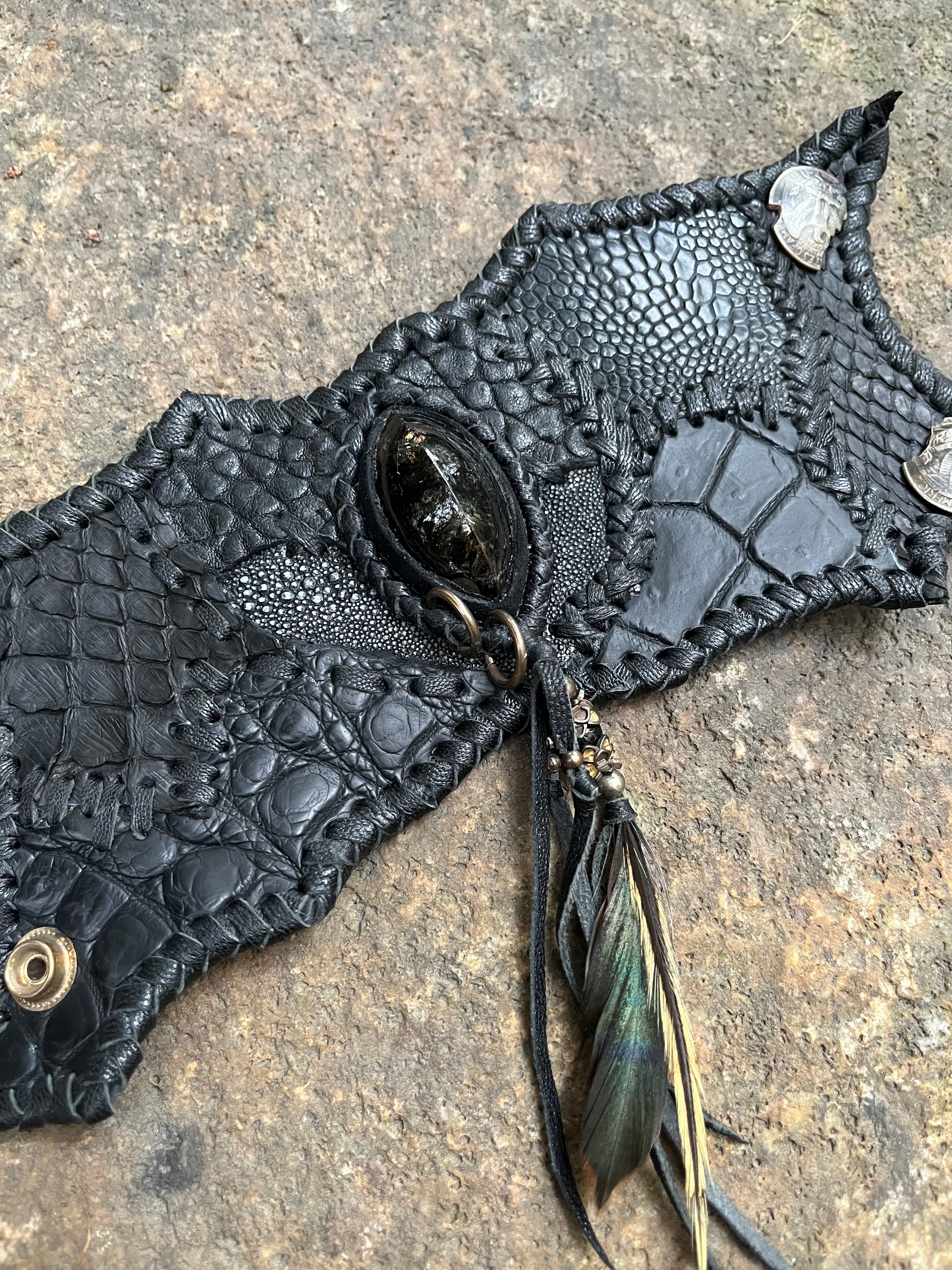 Bat Tea Quartz Leather bracelet [1of1]