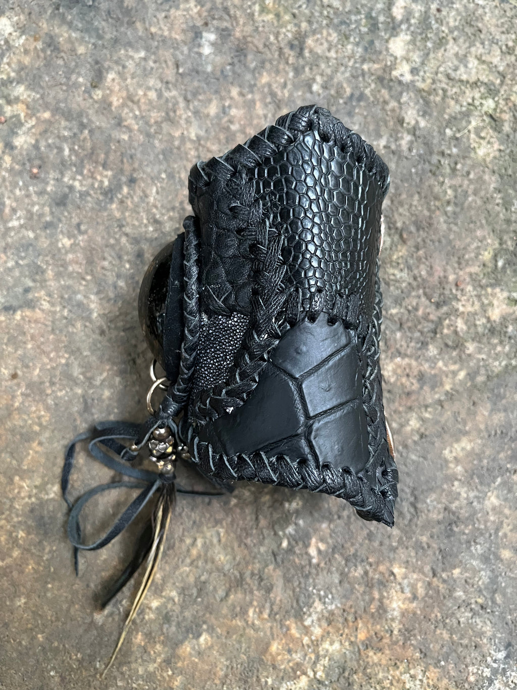 Bat Tea Quartz Leather bracelet [1of1]