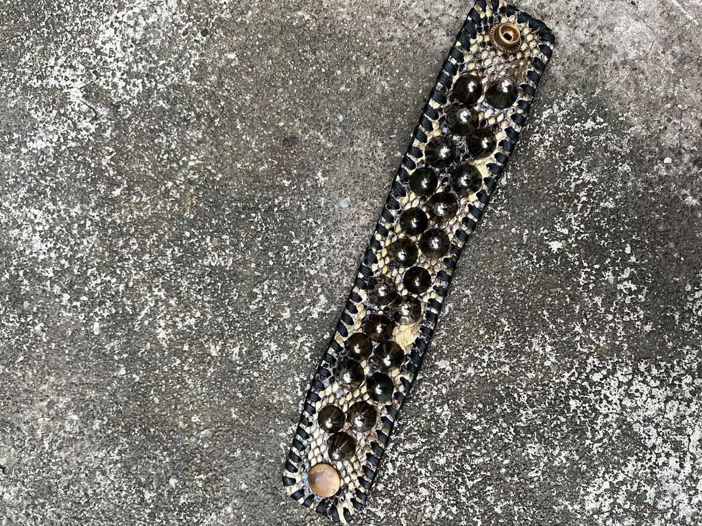 Studded Leather Bracelet [1-of-1]