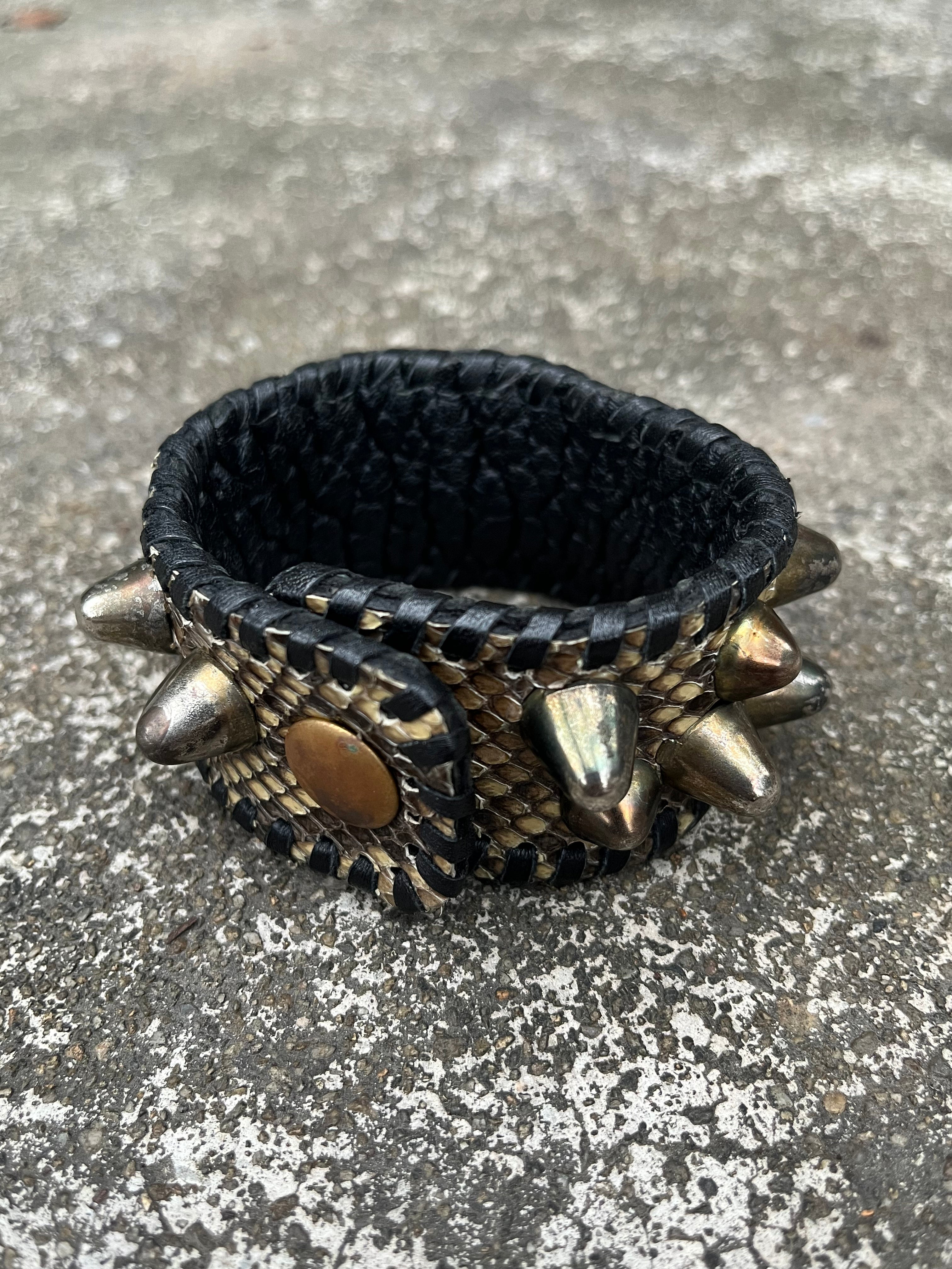 Studded Leather Bracelet [1-of-1]