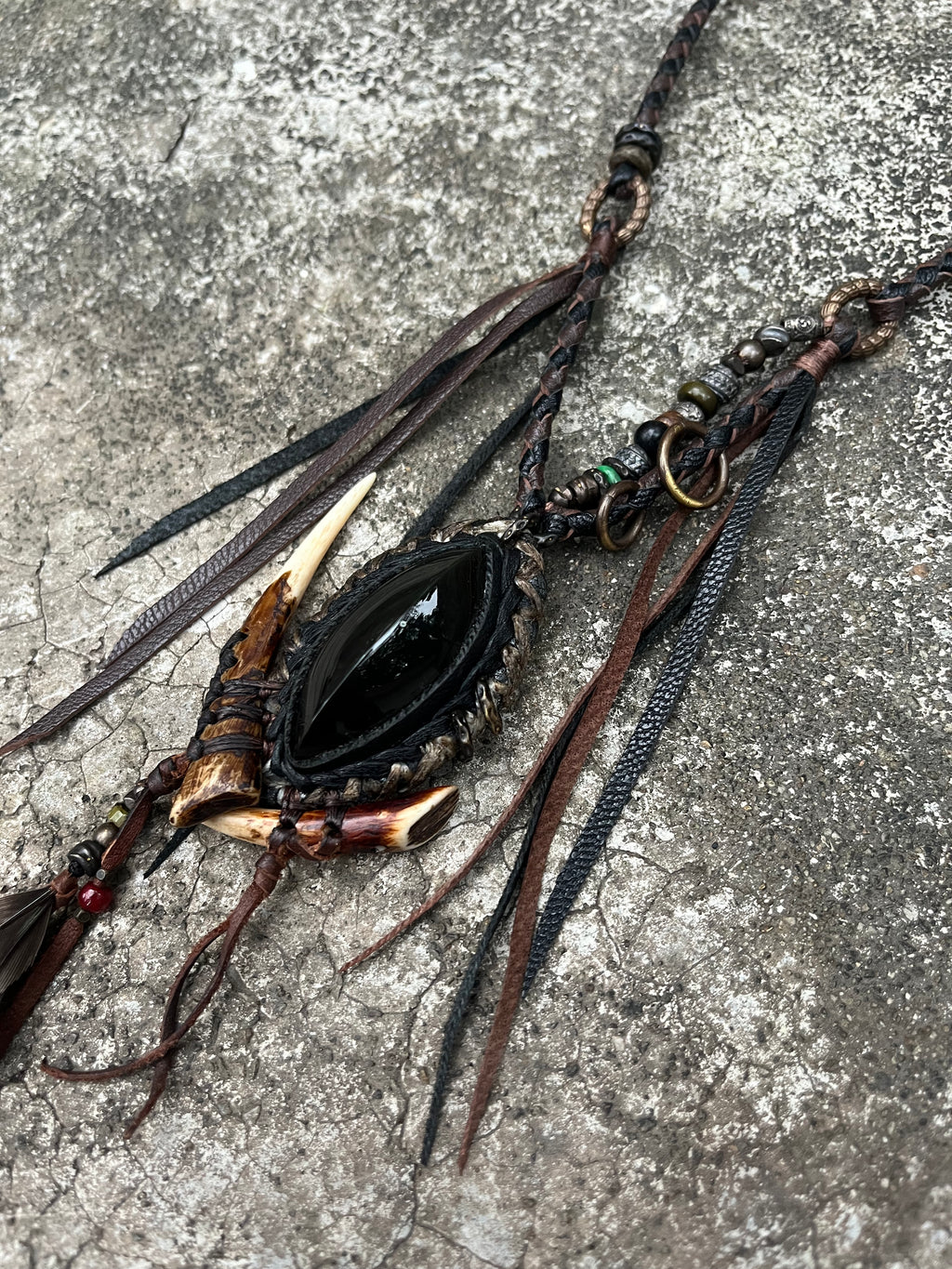 Double Tusk Necklace [1-of-1]