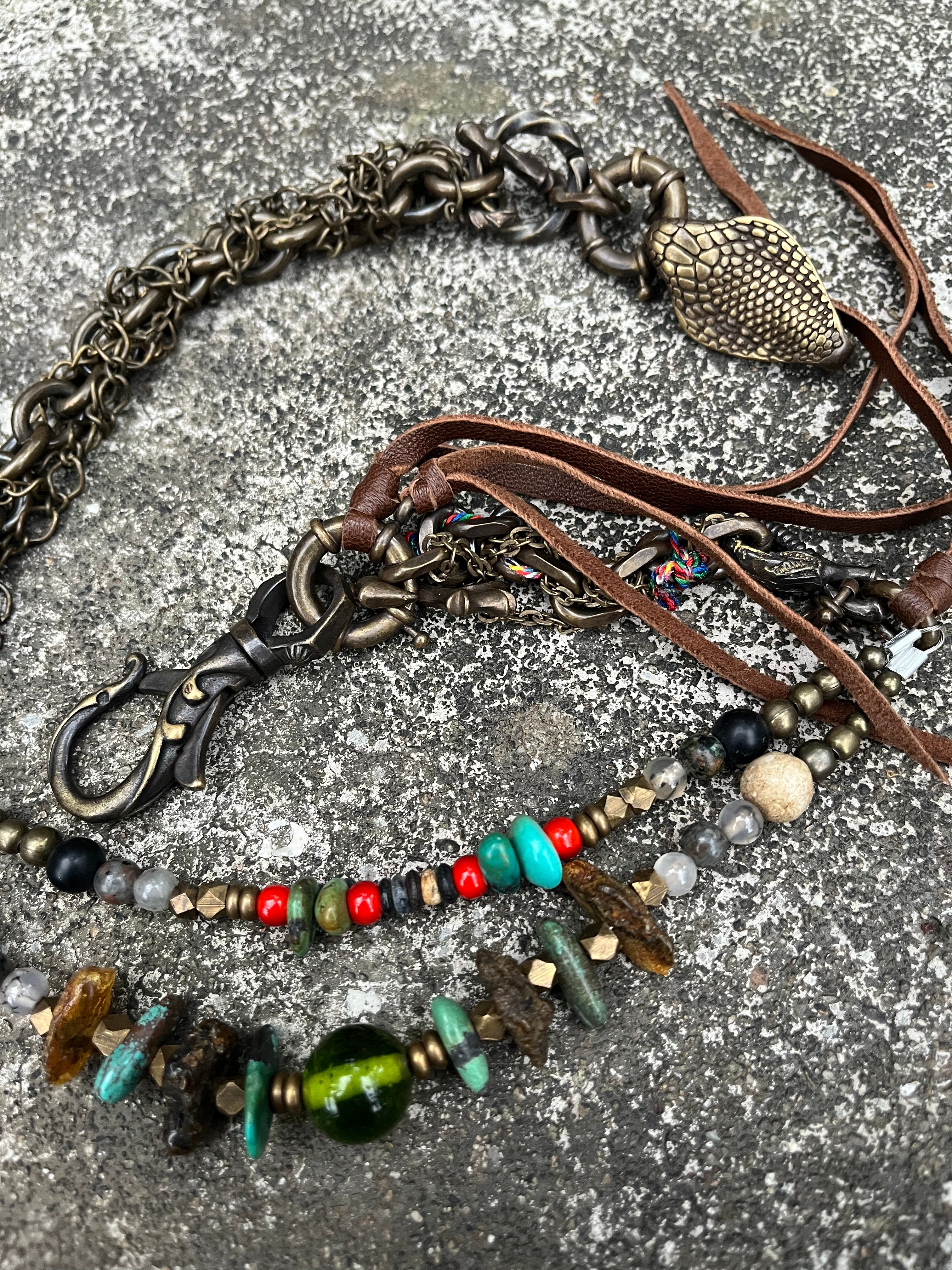 Beaded Wallet Chain [1-of-1]