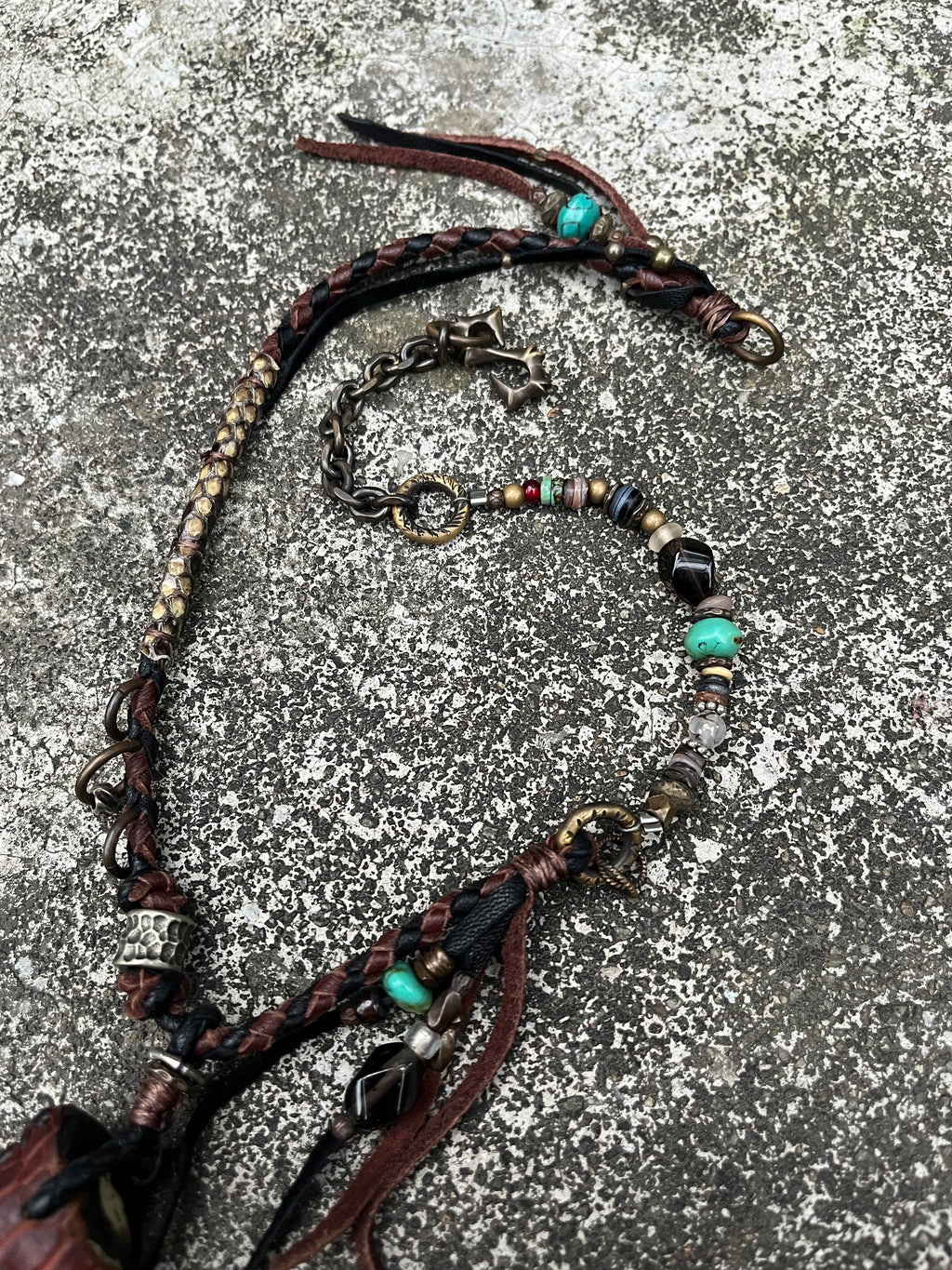 Ultra-Rare Antique Ram Horn Necklace [1-of-1]