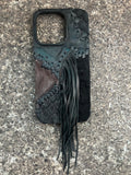 Fringed Patchwork Phone Case