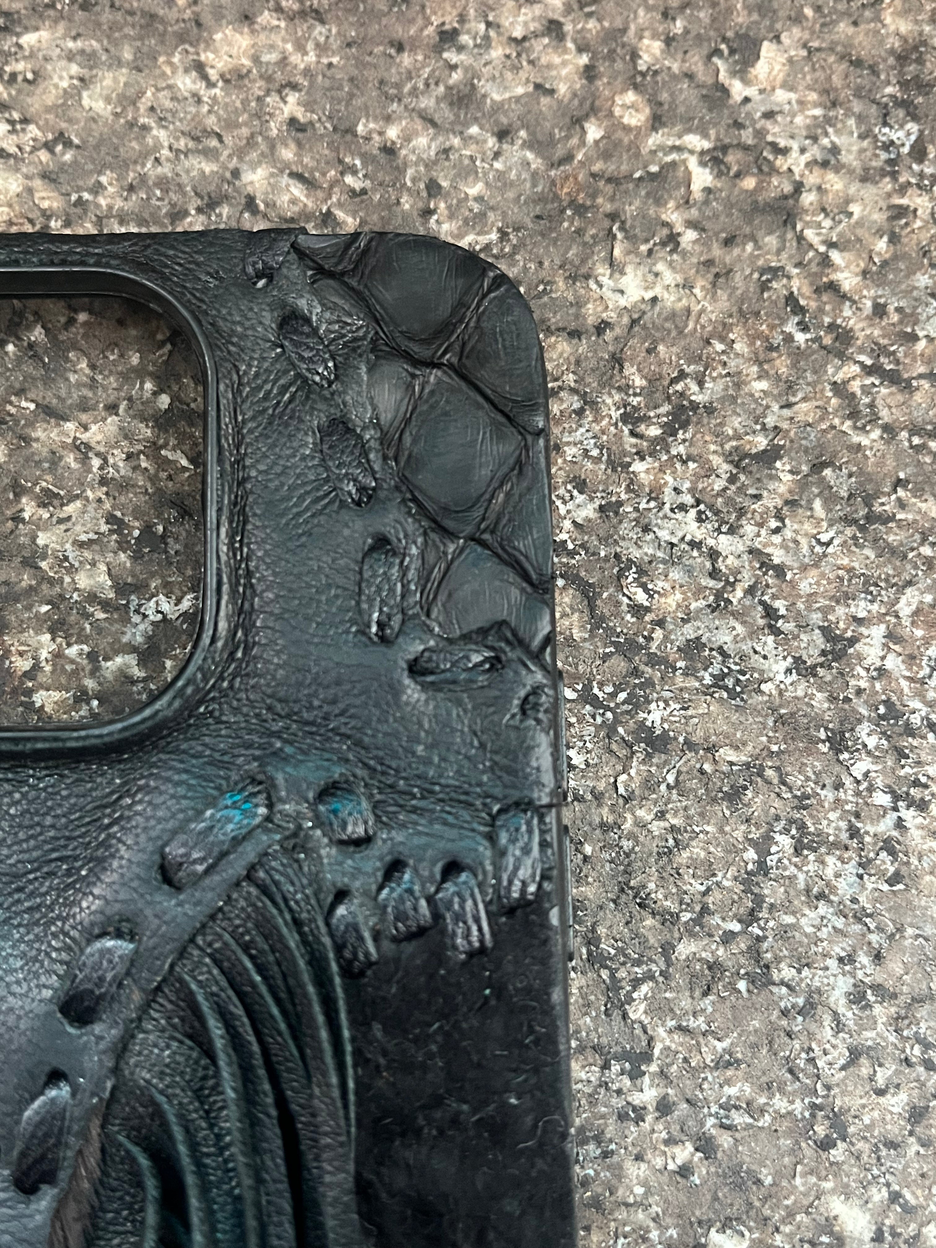 Fringed Patchwork Phone Case