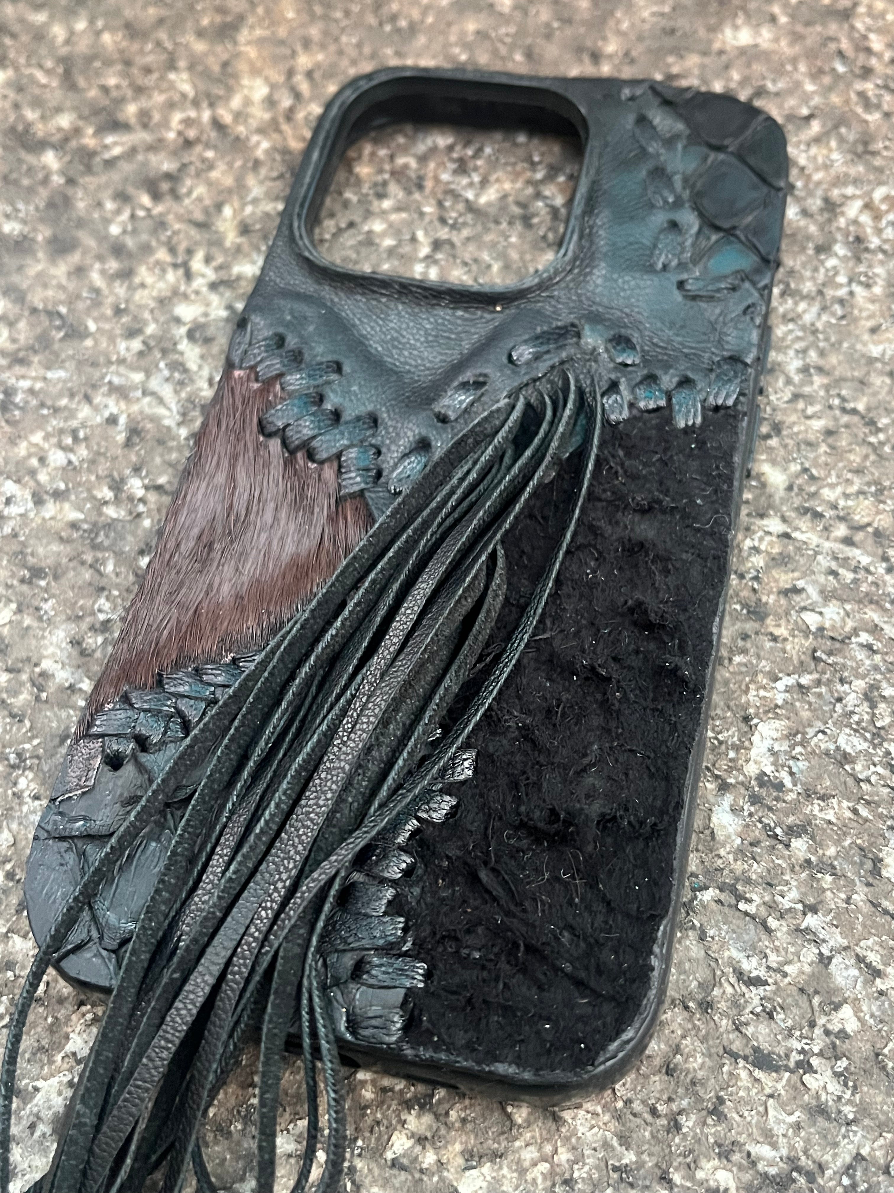 Fringed Patchwork Phone Case