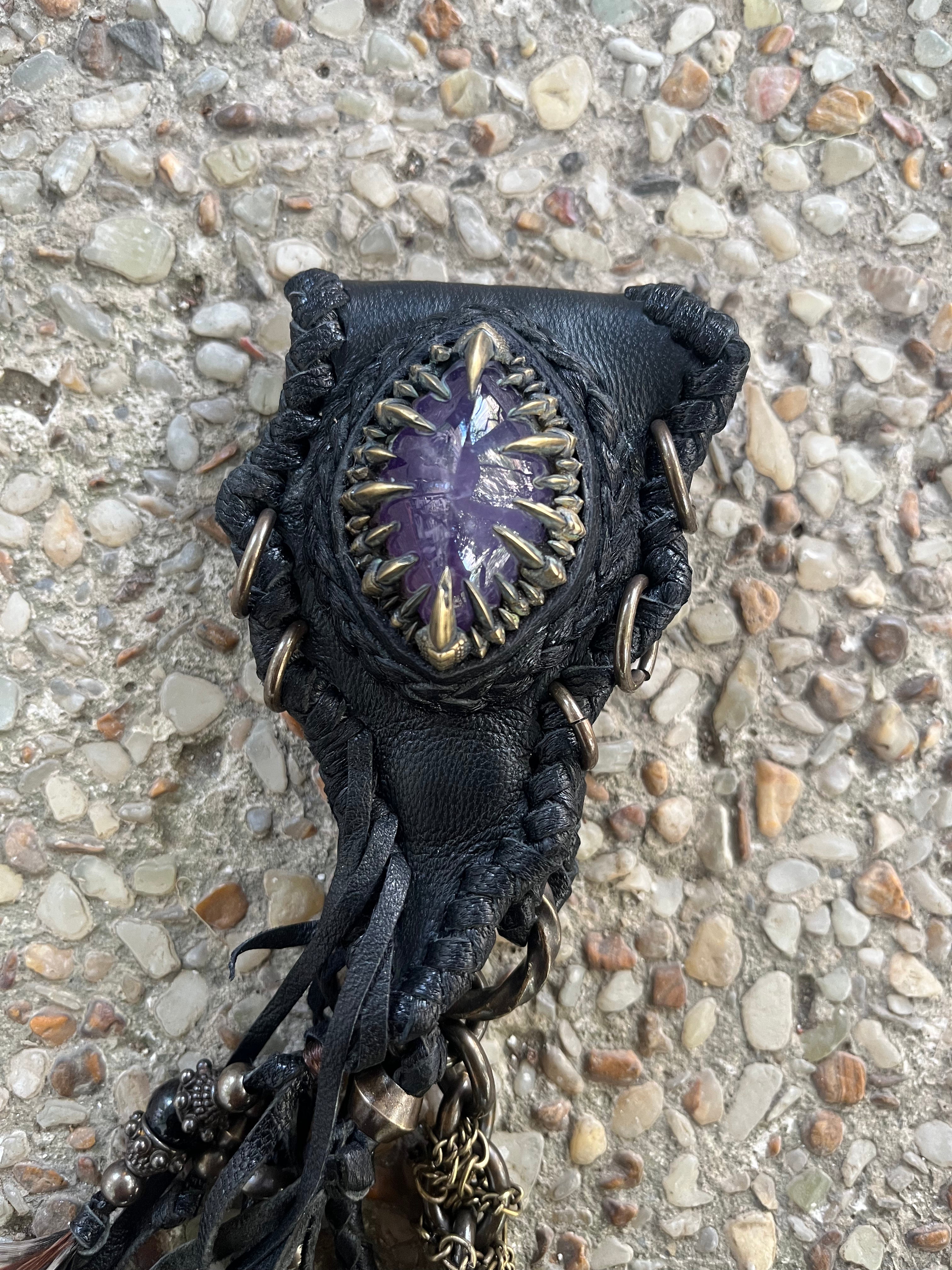 Amethyst Tusk Wallet Chain [1-of-1]