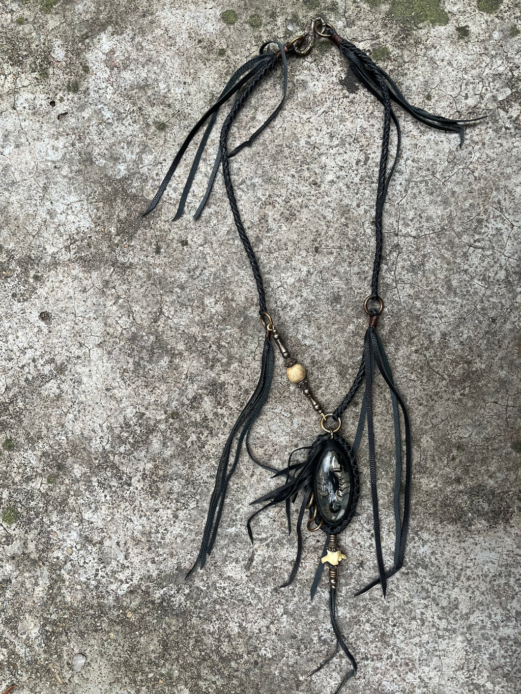Black Scorpion Necklace 01