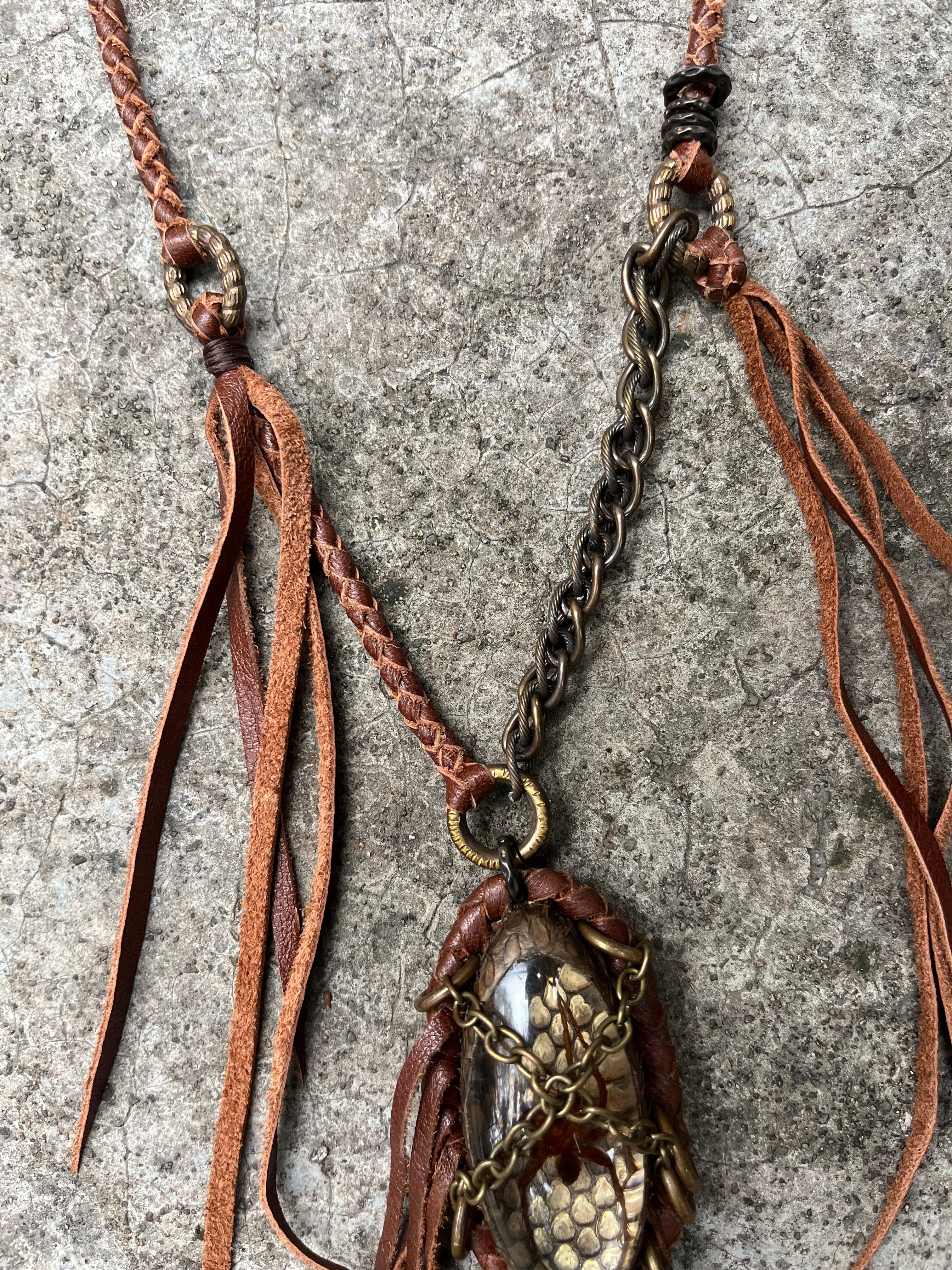 Spider Tusk Necklace