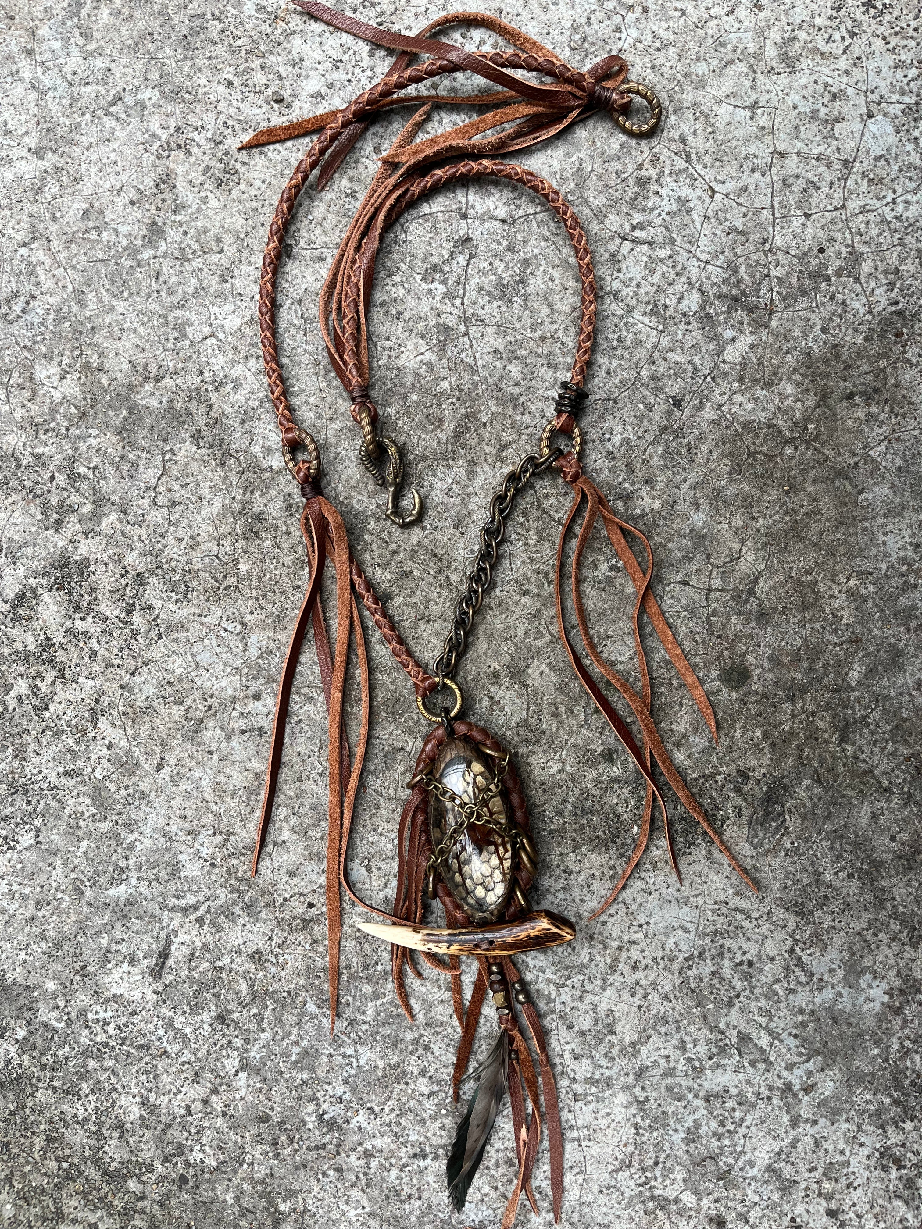 Spider Tusk Necklace