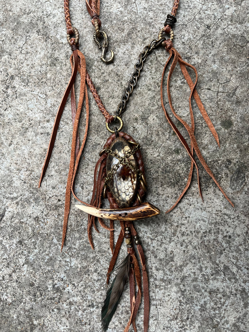 Spider Tusk Necklace
