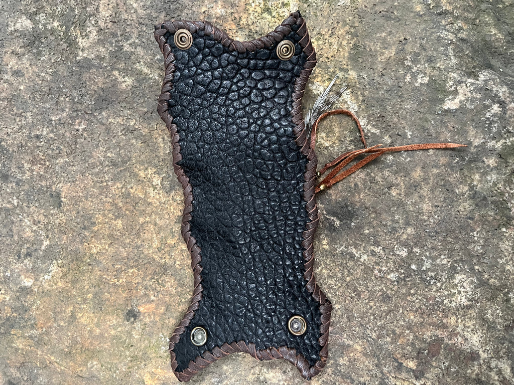 Primitive Amber Patchwork Bracelet