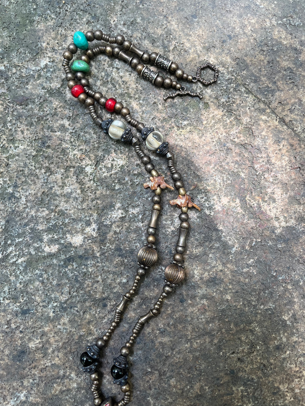 Primitive Animal Skin Necklace