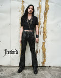 Multi-Leather Patchwork Trousers [1-of-1]