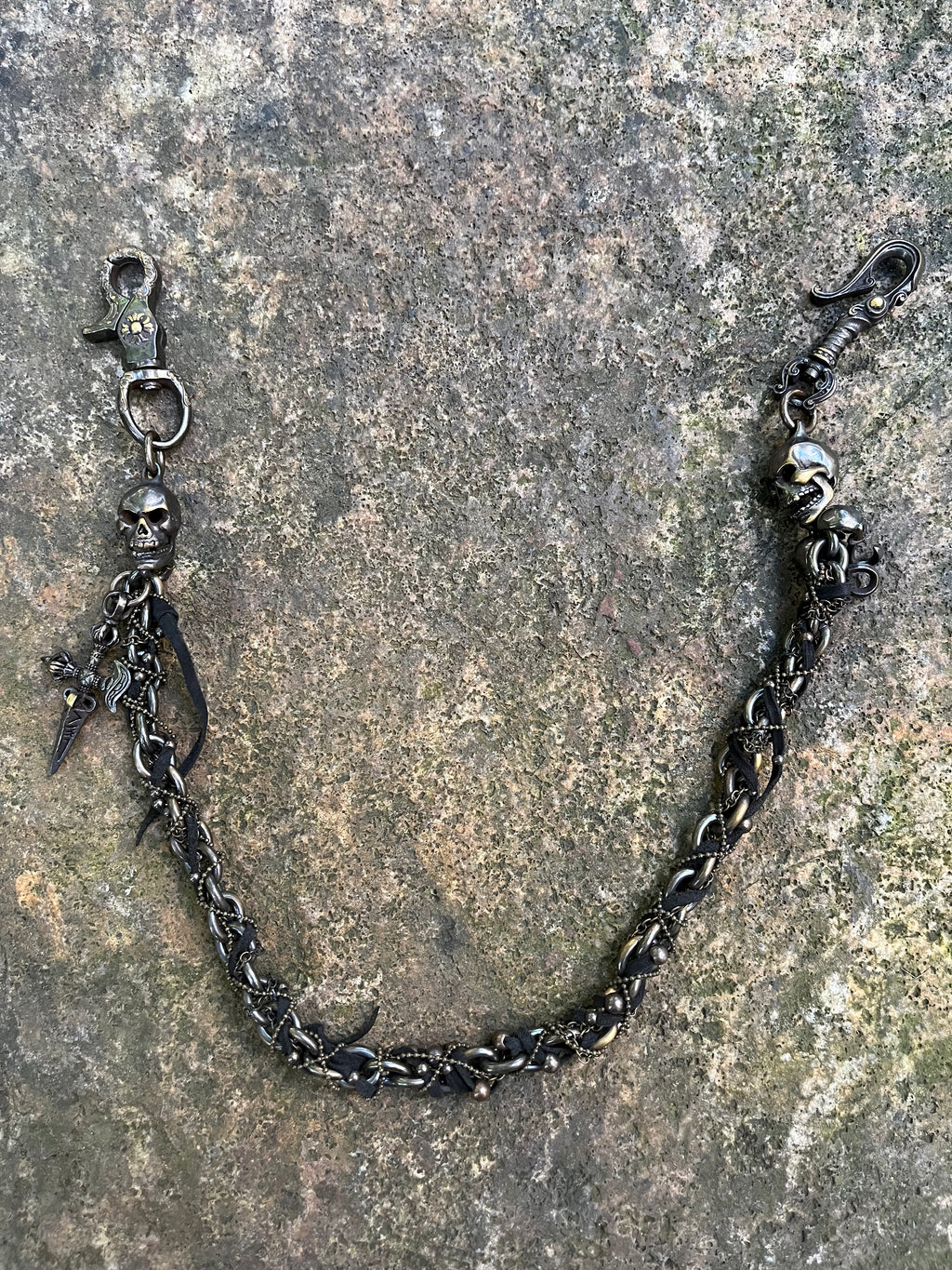 Skull #02 Wallet Chain