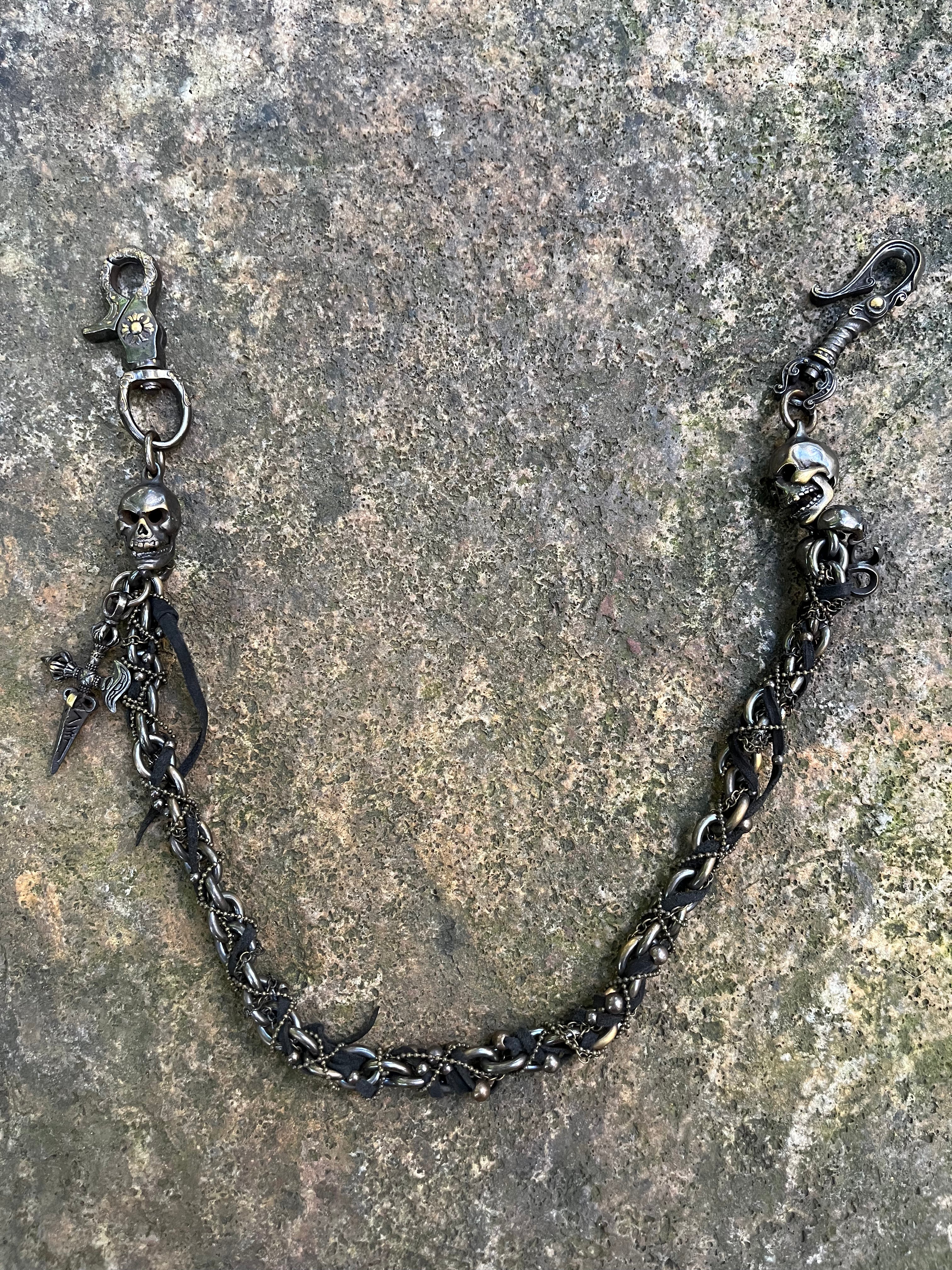 Skull #02 Wallet Chain