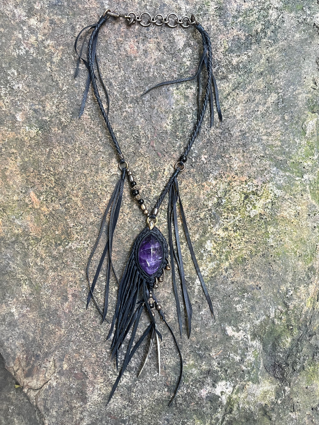 Amethyst Necklace #03