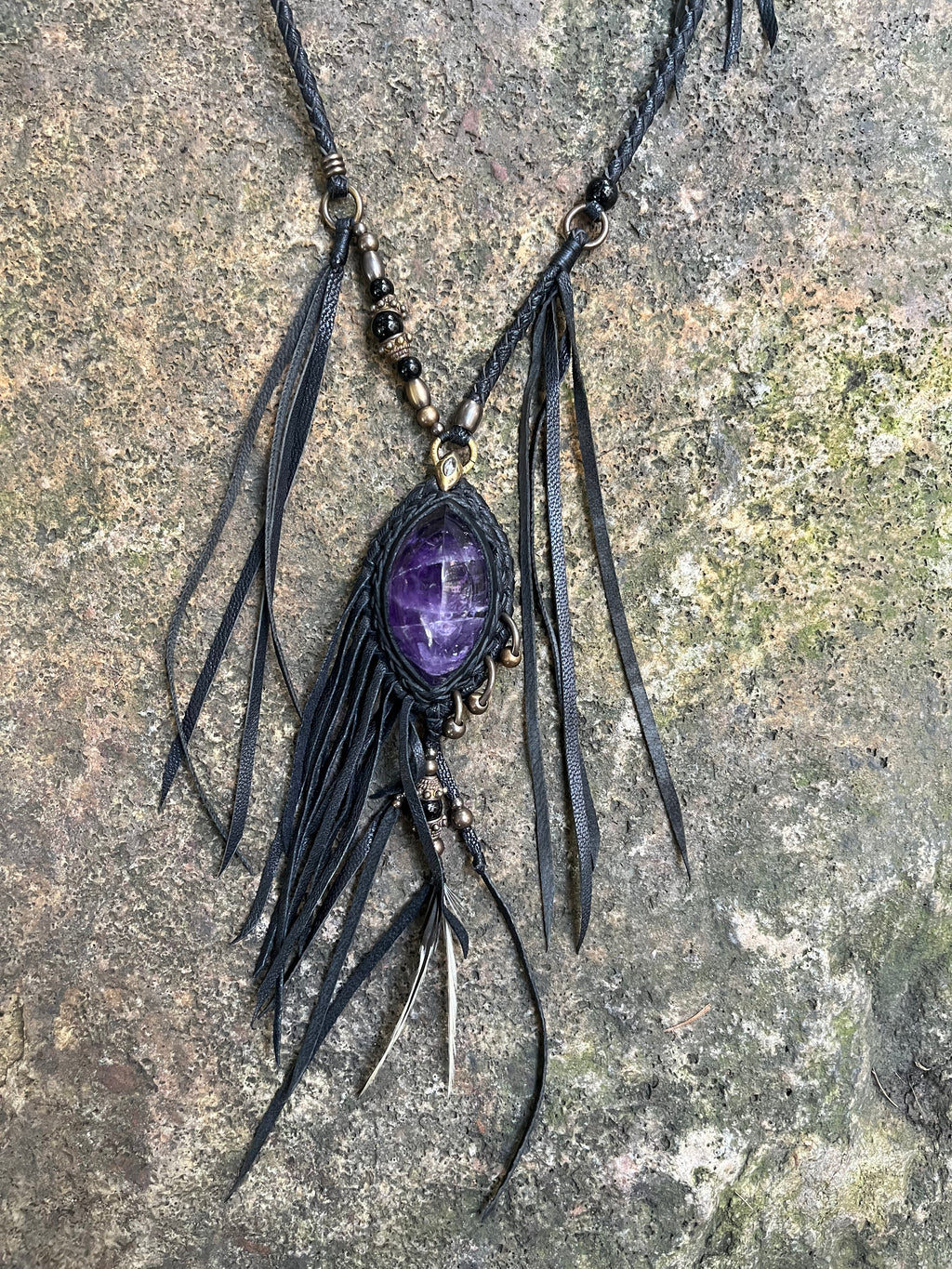 Amethyst Necklace #03