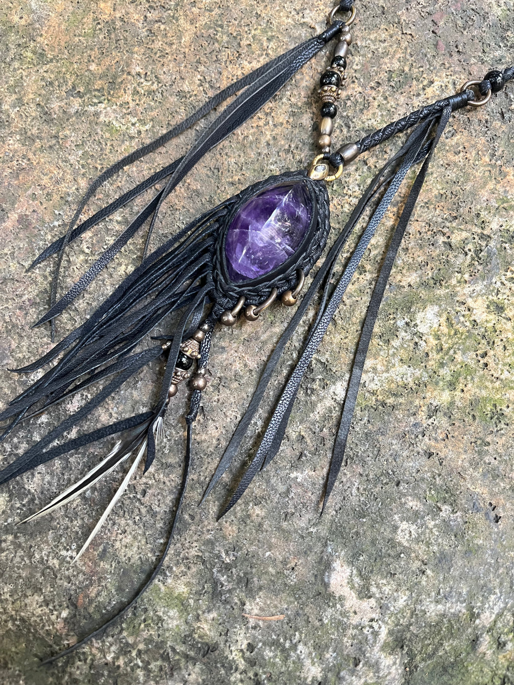 Amethyst Necklace #03