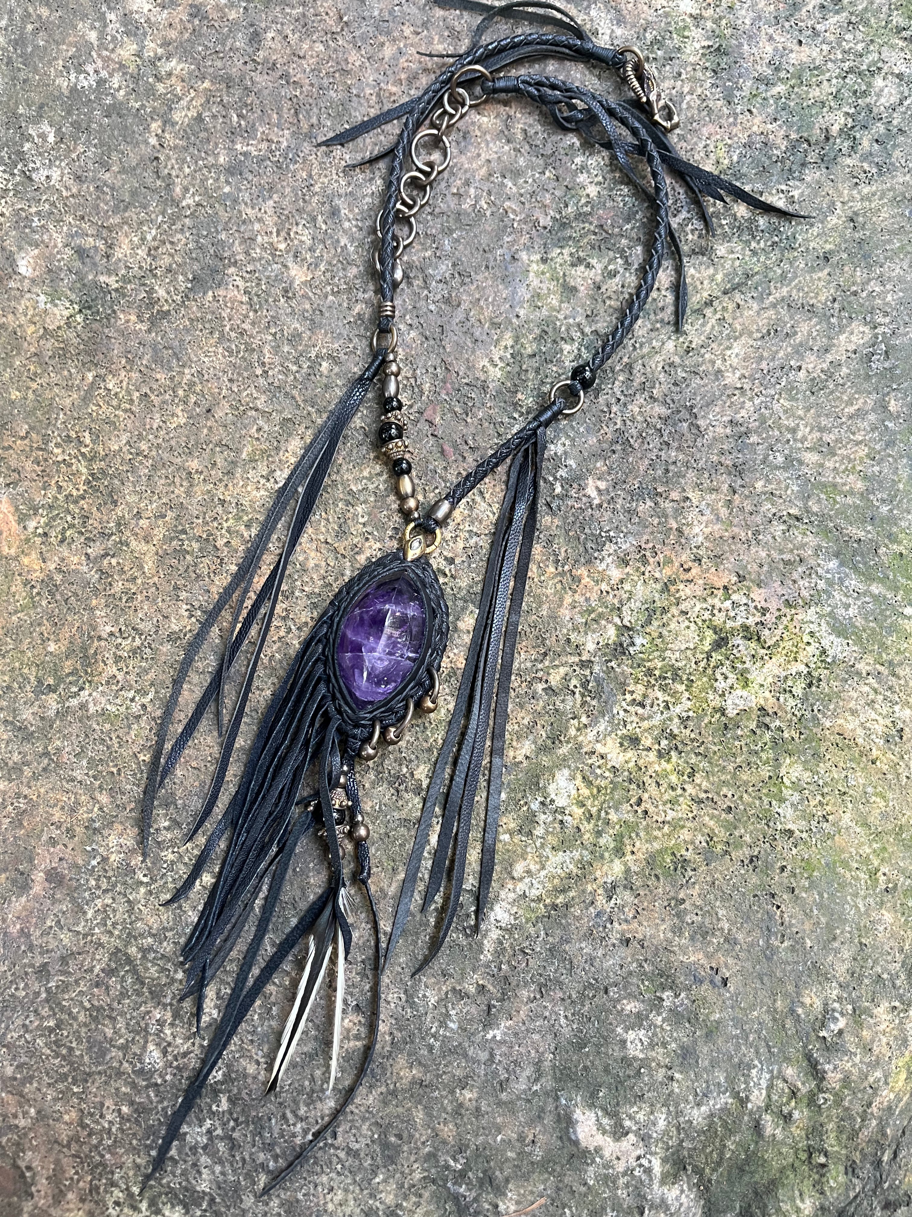 Amethyst Necklace #03