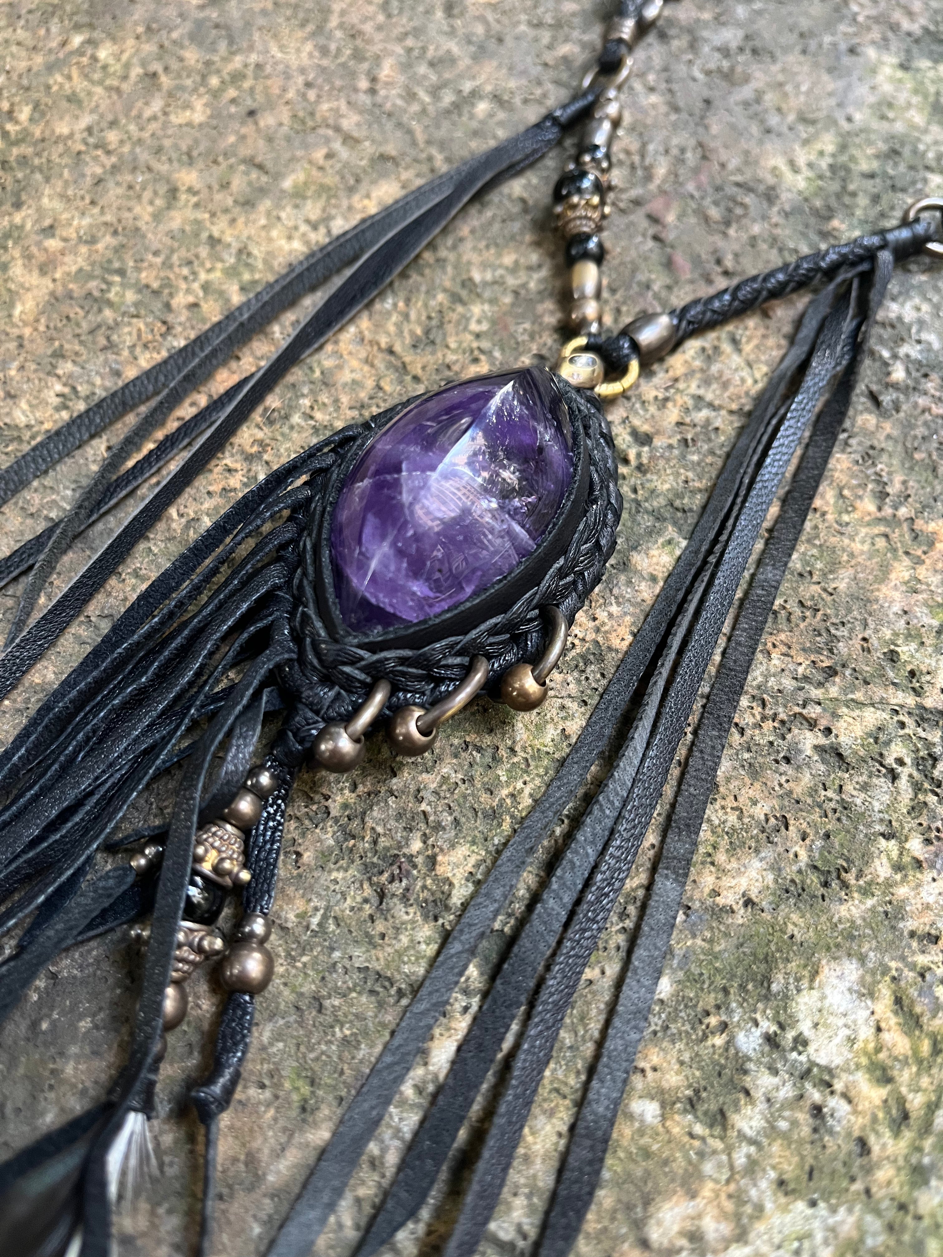 Amethyst Necklace #03