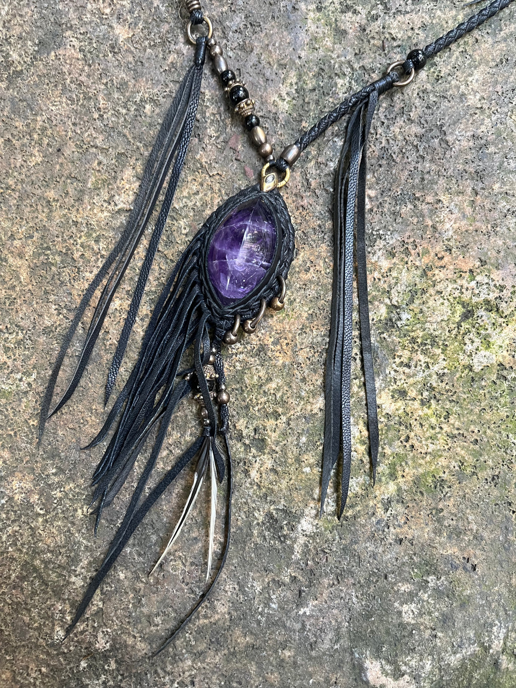 Amethyst Necklace #03