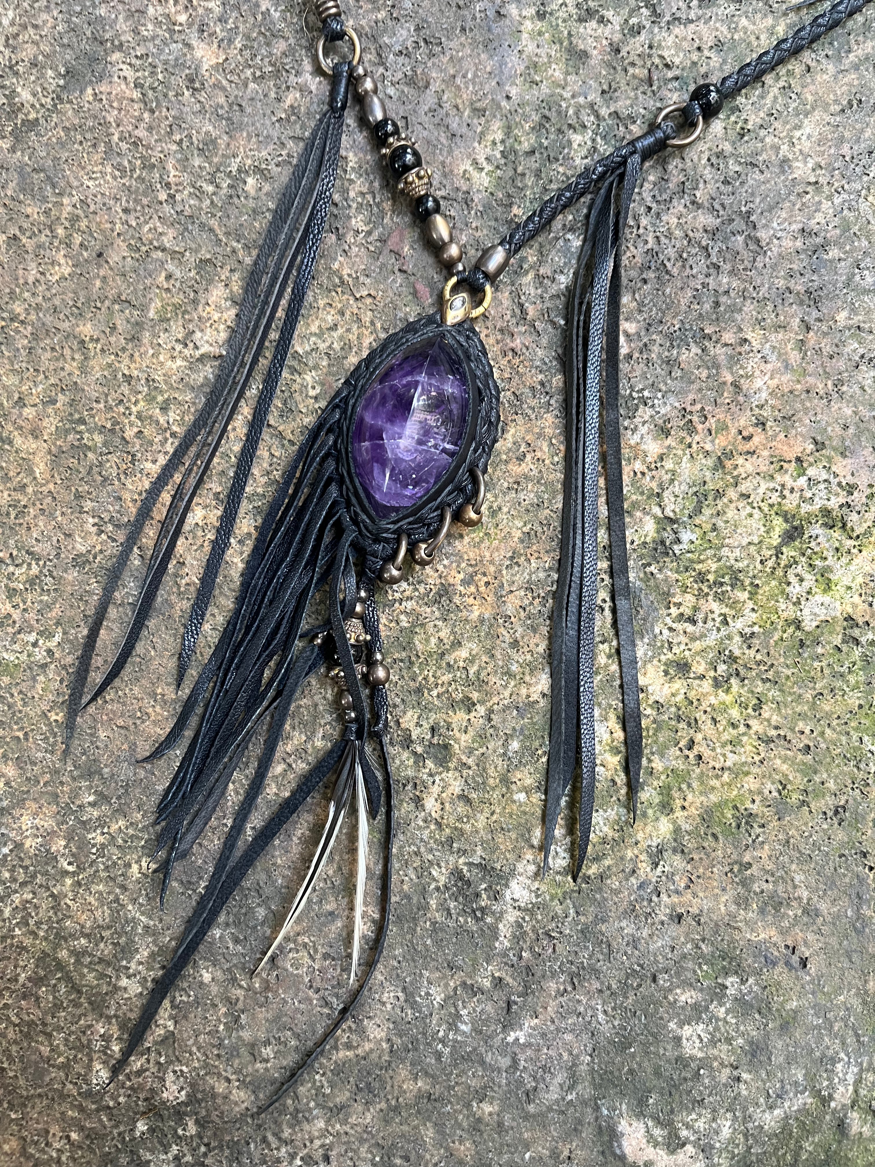 Amethyst Necklace #03