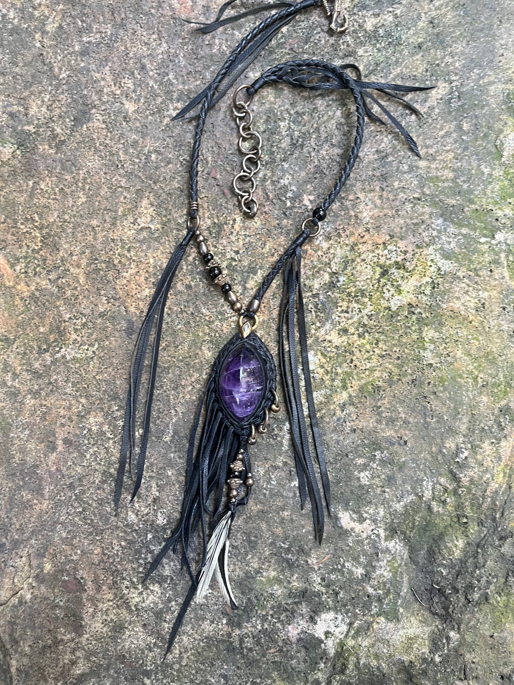 Amethyst Necklace #03