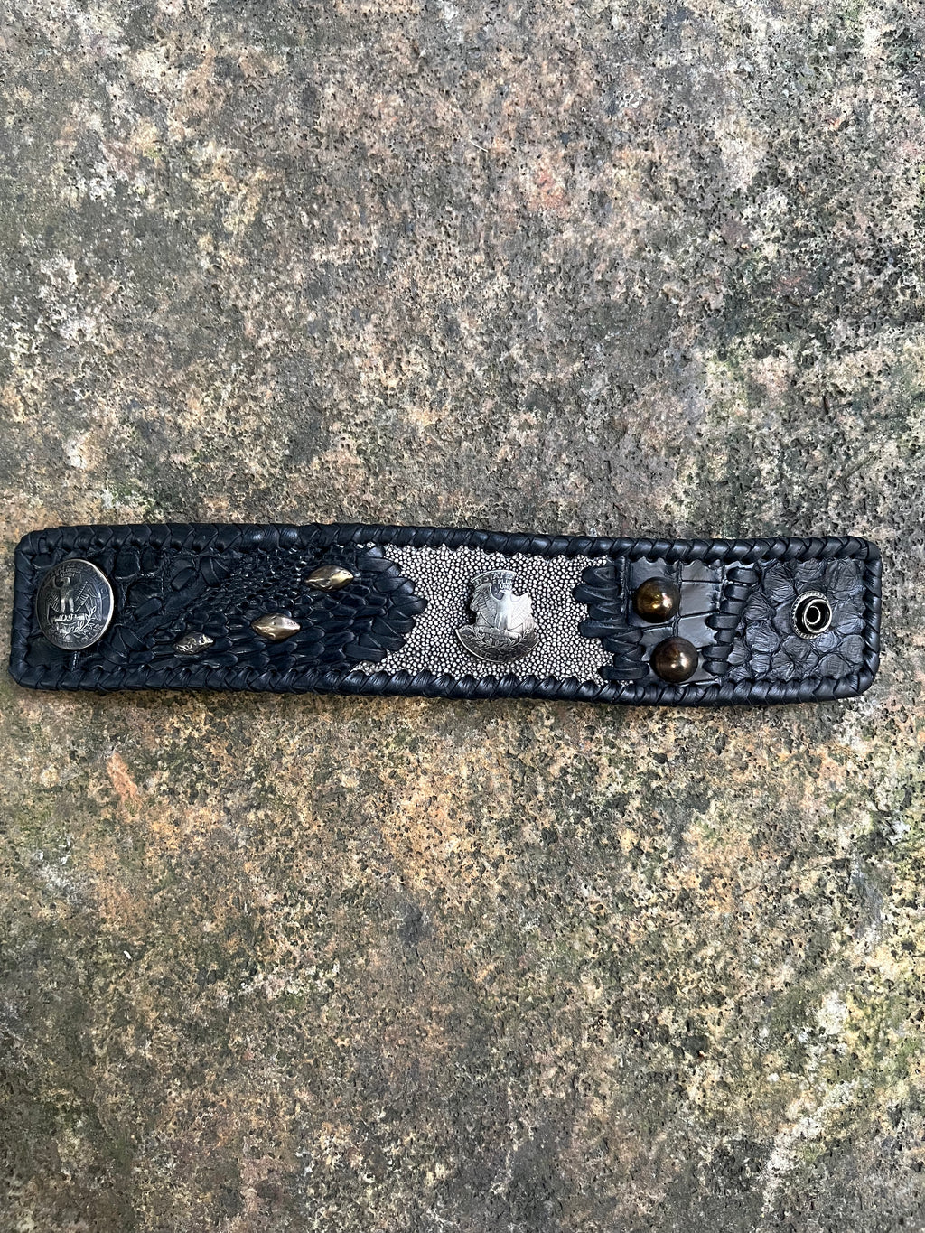 Exotic Leather Bracelet