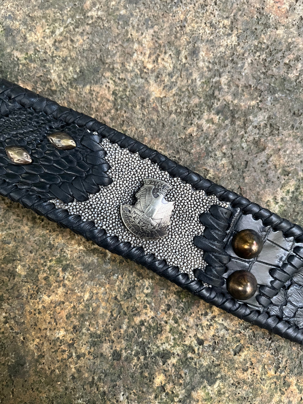 Exotic Leather Bracelet