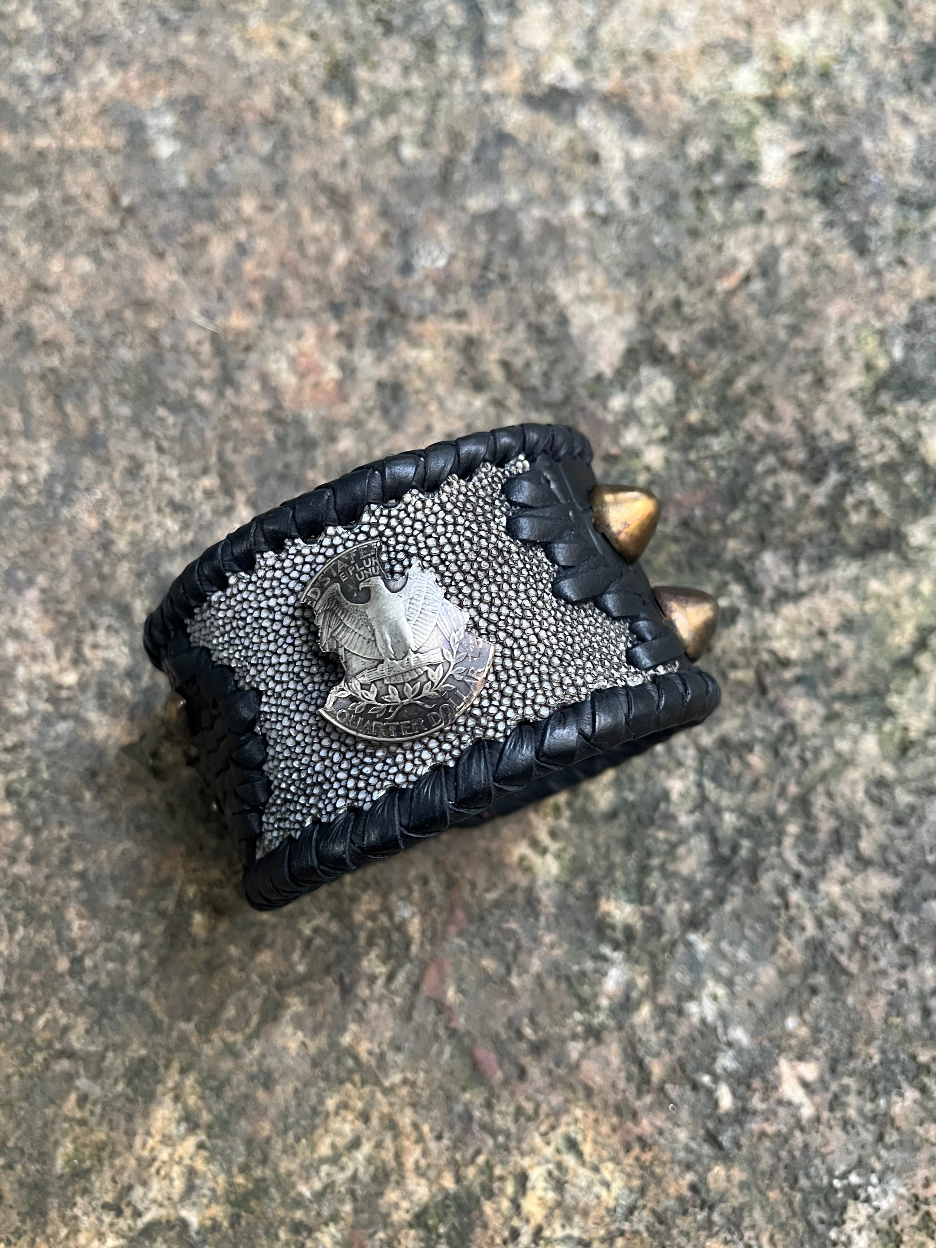 Exotic Leather Bracelet