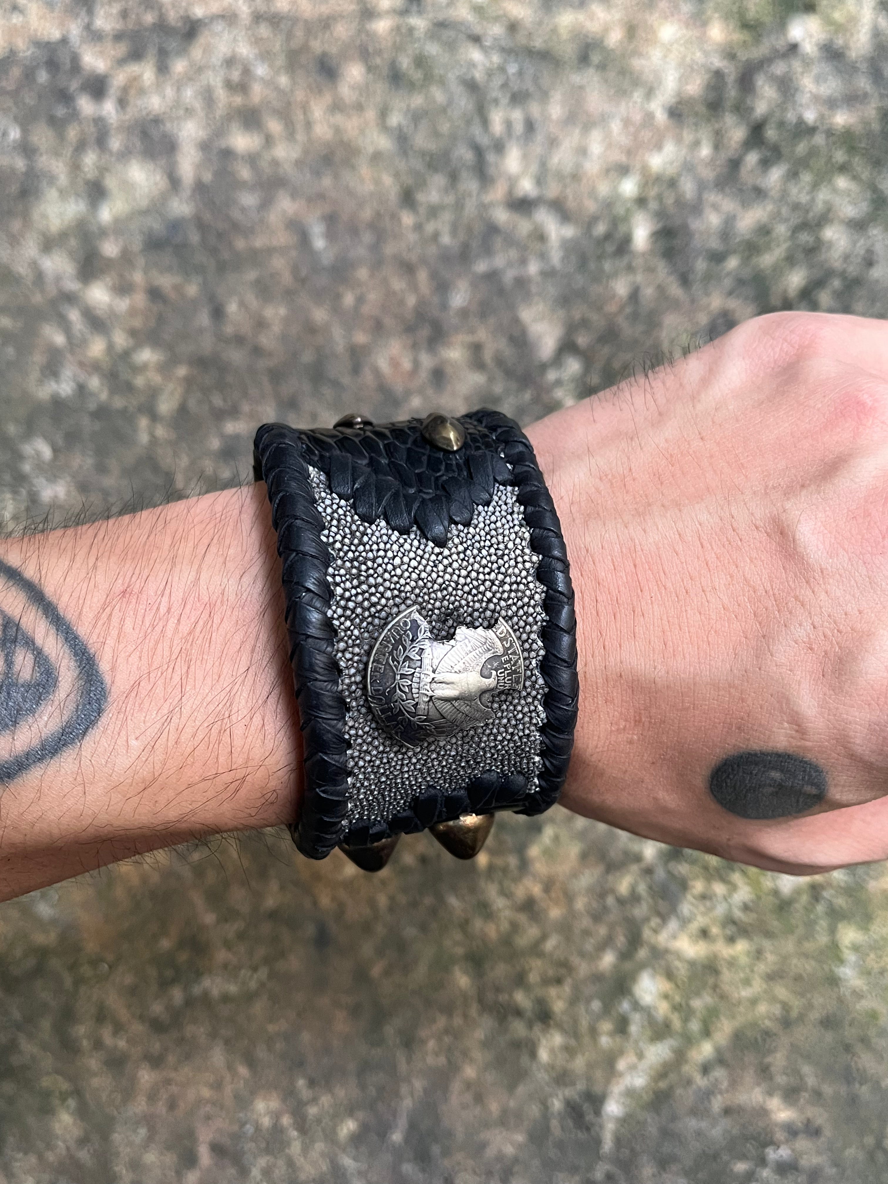 Exotic Leather Bracelet