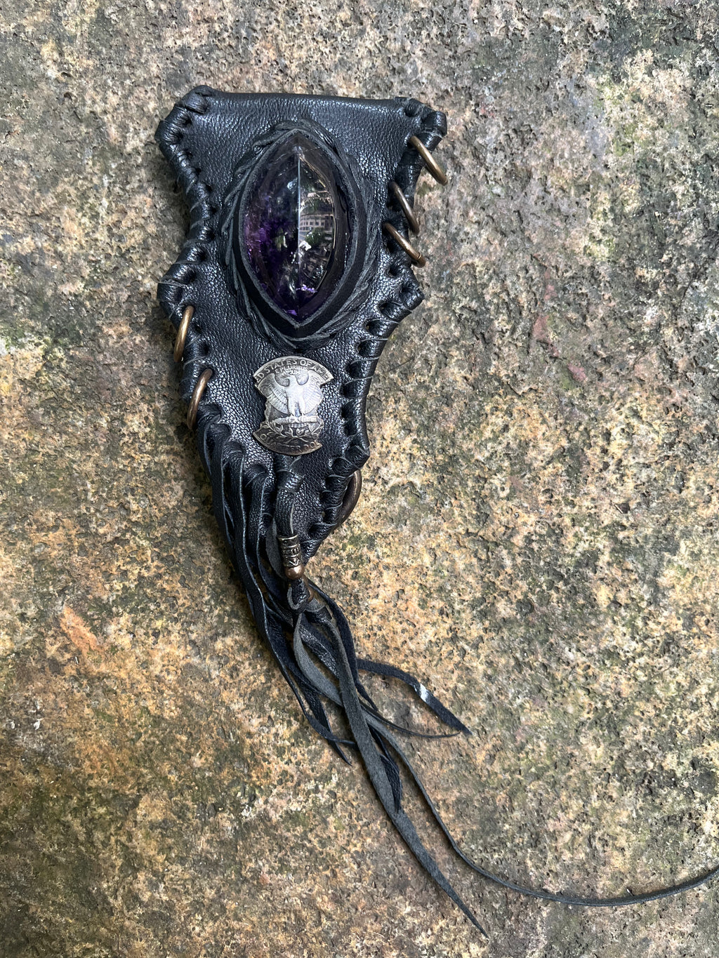 Amethyst Keychain