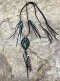 'Prickle of Jade' Necklace -Black
