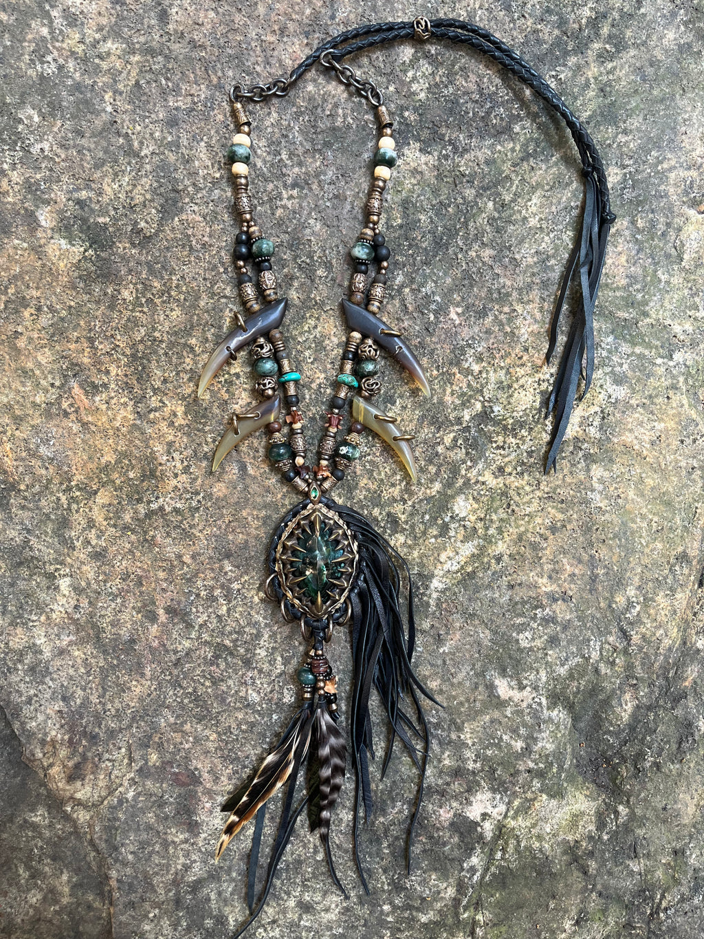 Prickle of Jade #02 Necklace [1-of-1]