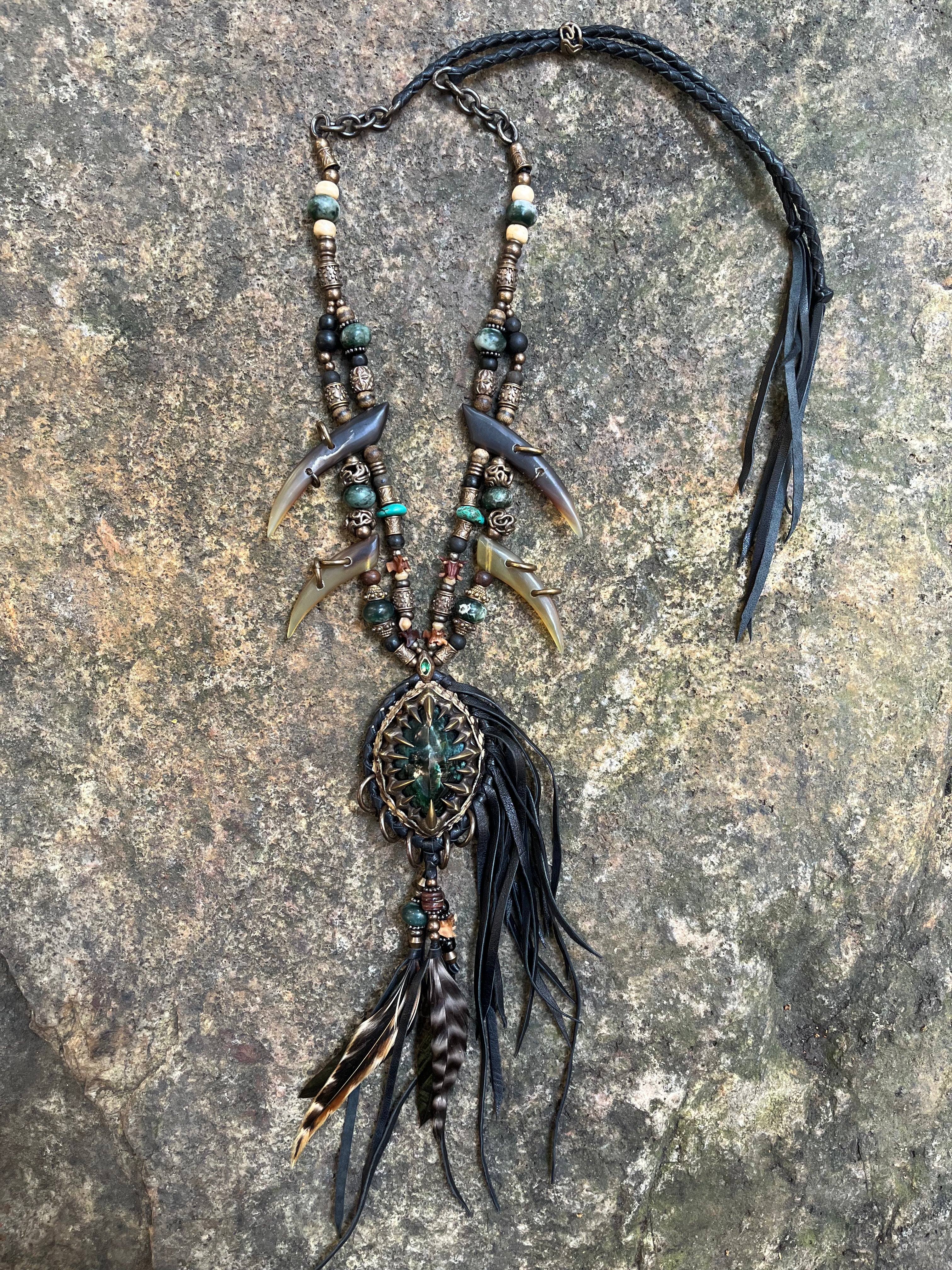 Prickle of Jade #02 Necklace [1-of-1]