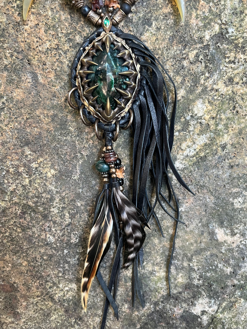 Prickle of Jade #02 Necklace [1-of-1]