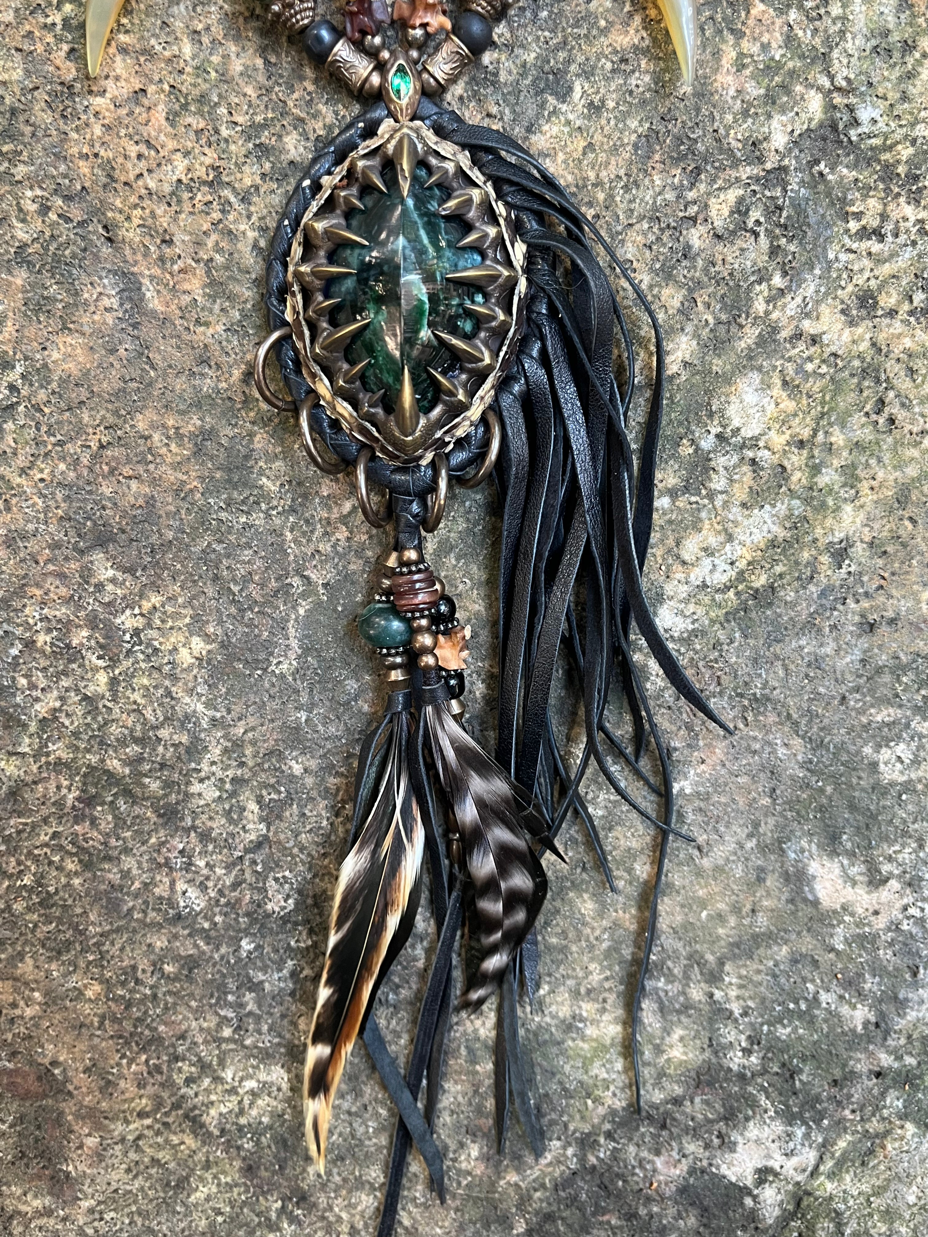 Prickle of Jade #02 Necklace [1-of-1]