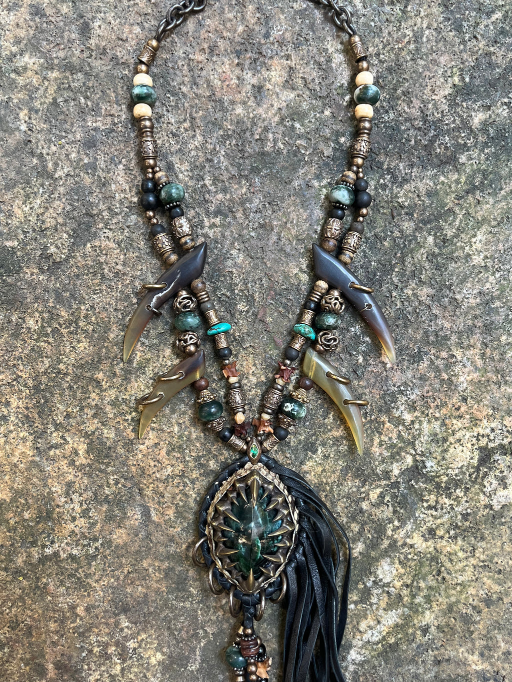 Prickle of Jade #02 Necklace [1-of-1]