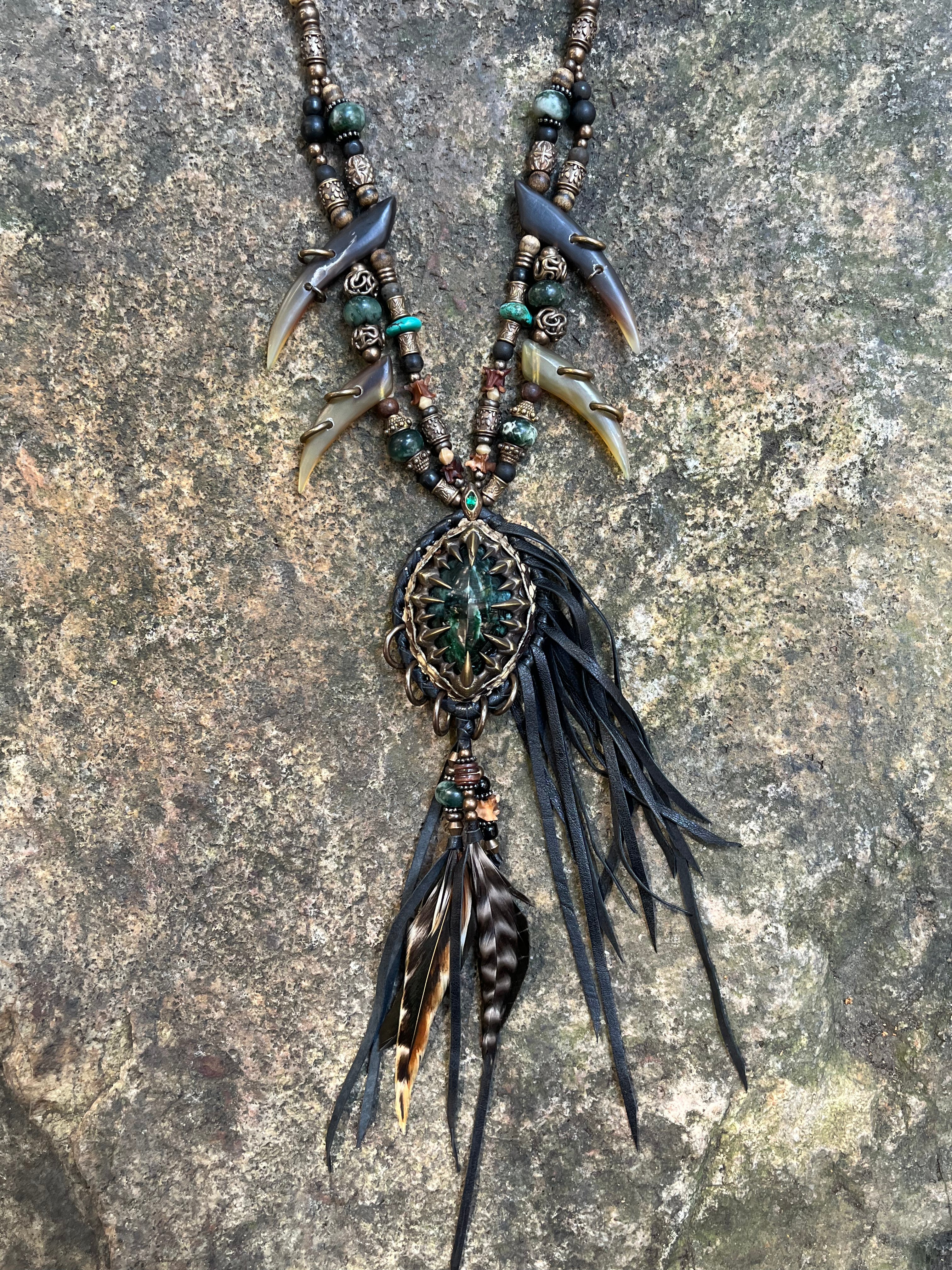Prickle of Jade #02 Necklace [1-of-1]