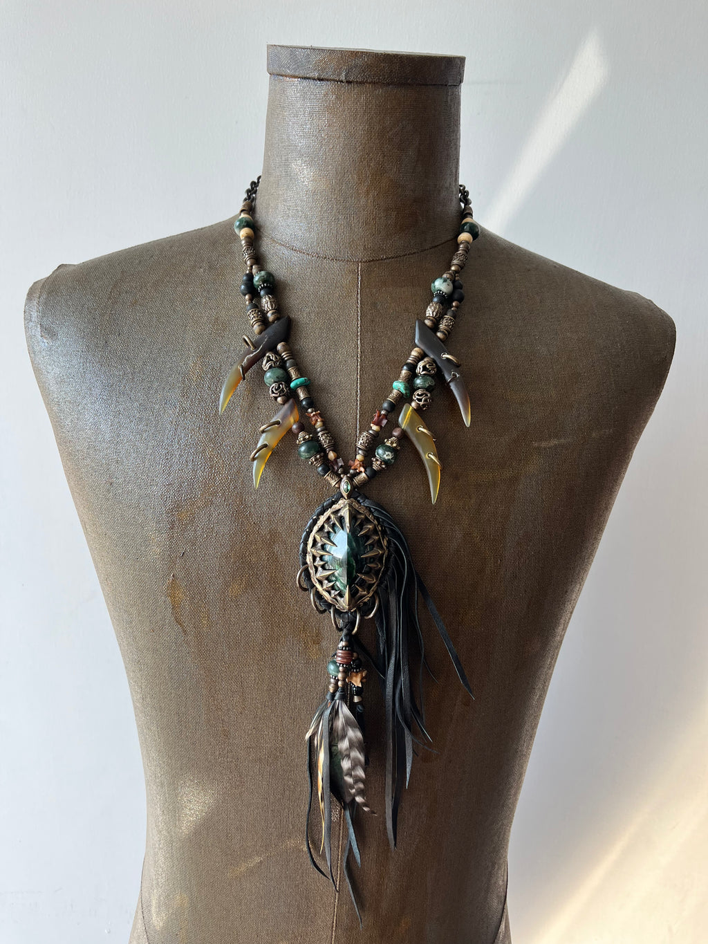 Prickle of Jade #02 Necklace [1-of-1]
