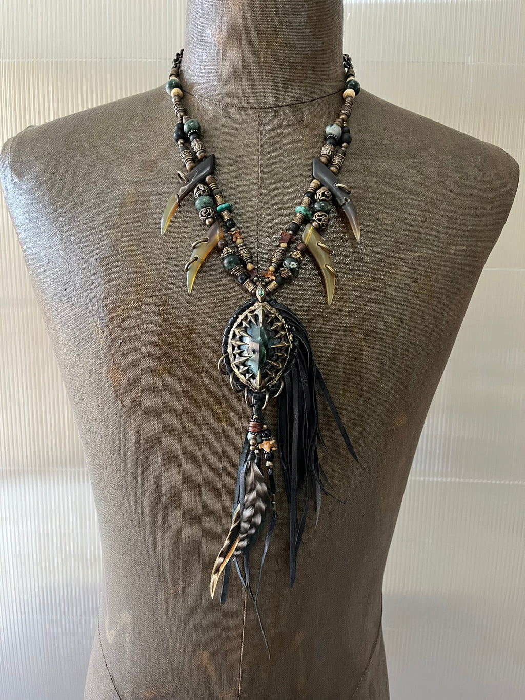 Prickle of Jade #02 Necklace [1-of-1]