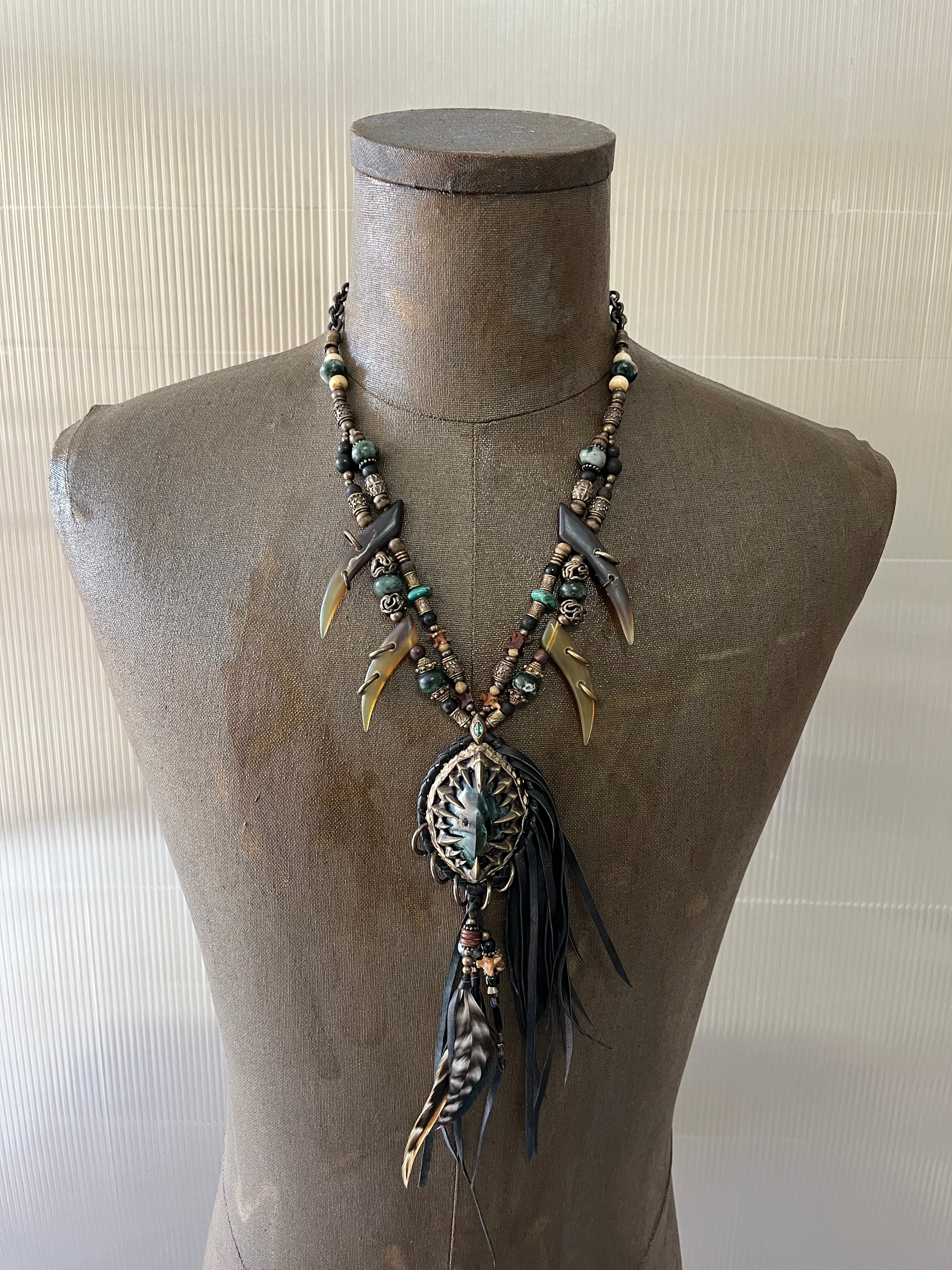Prickle of Jade #02 Necklace [1-of-1]