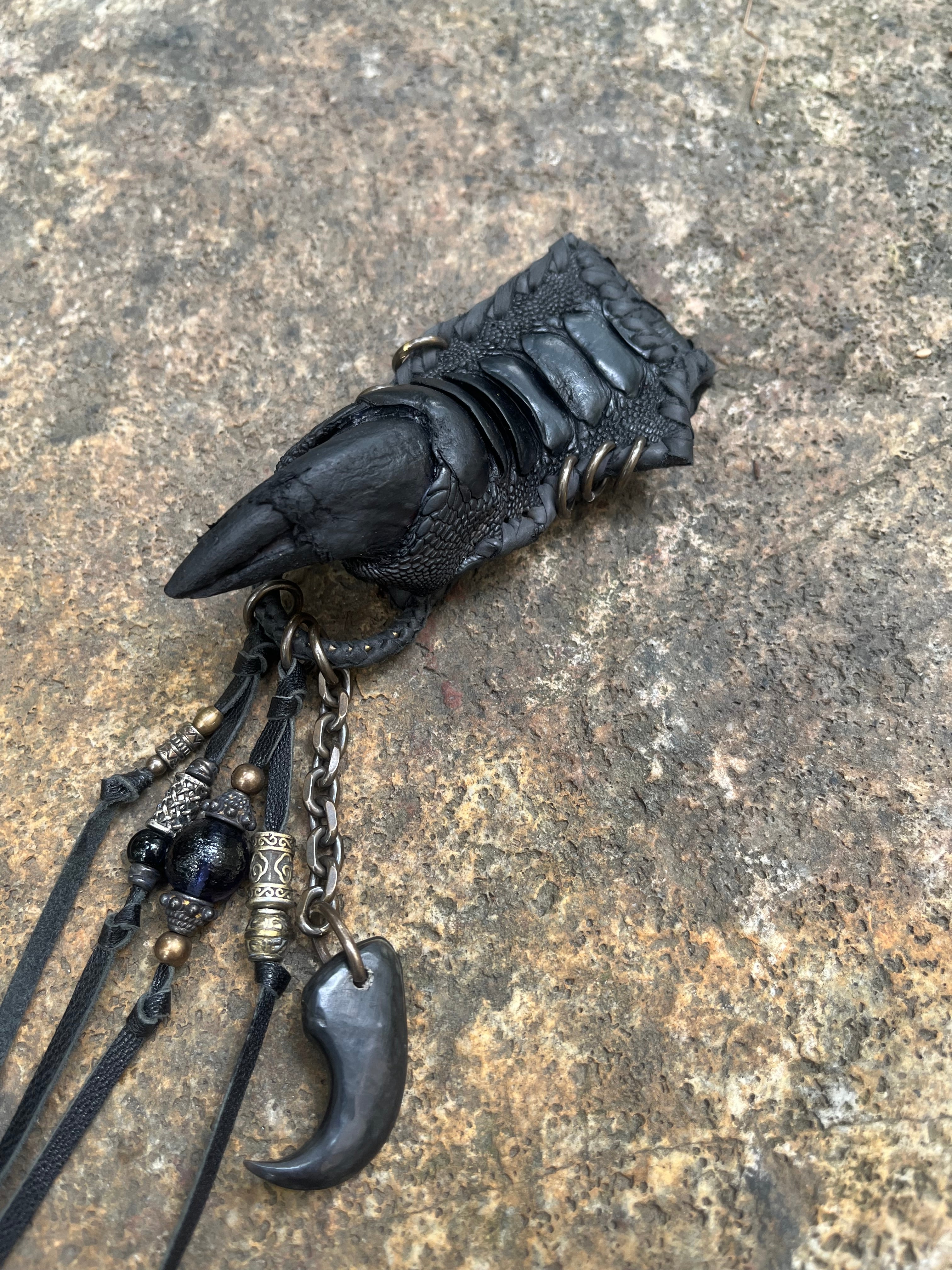 Ostrich Talon Keychain
