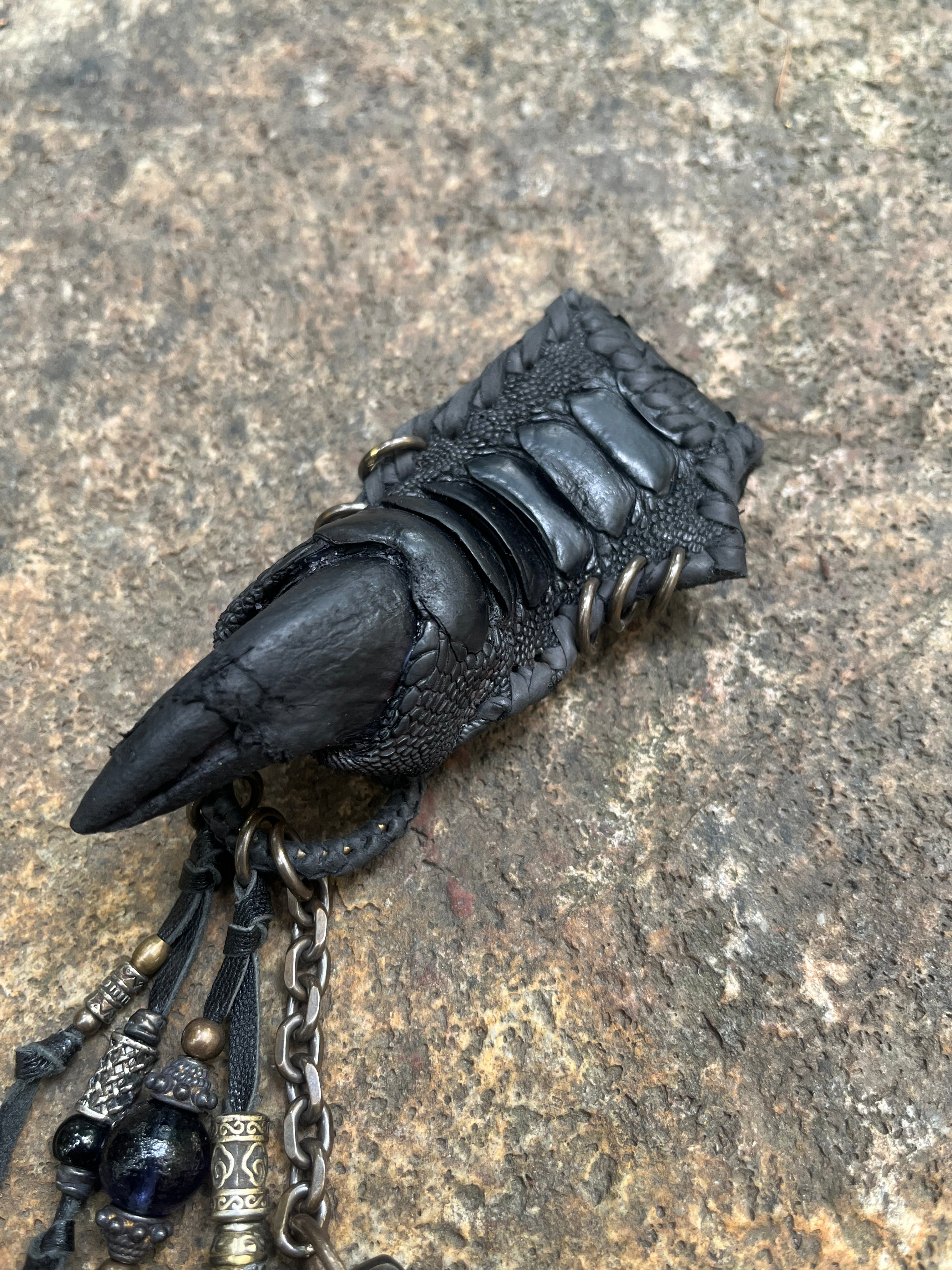 Ostrich Talon Keychain