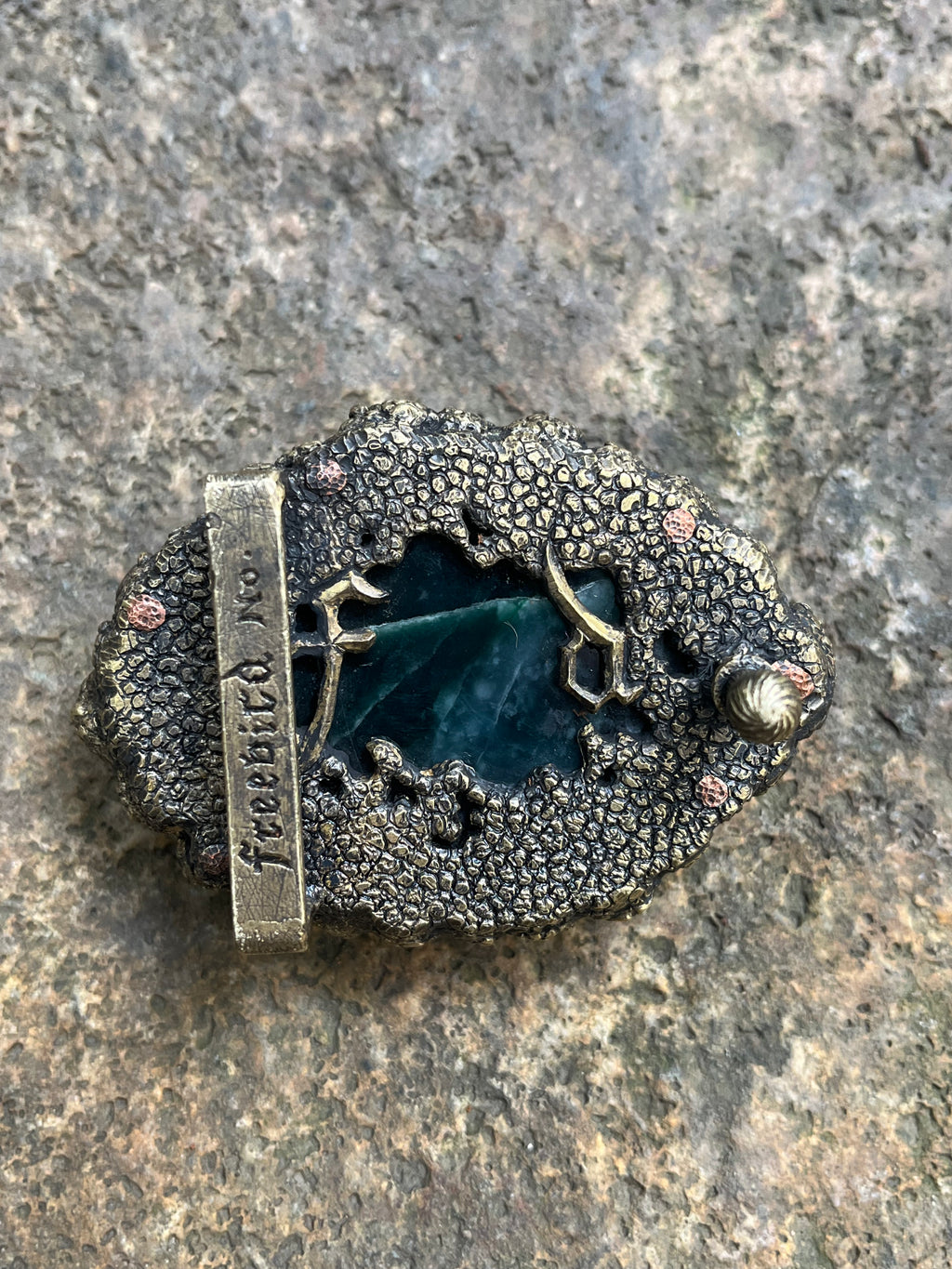 'The Heart of Abyss' Belt Buckle