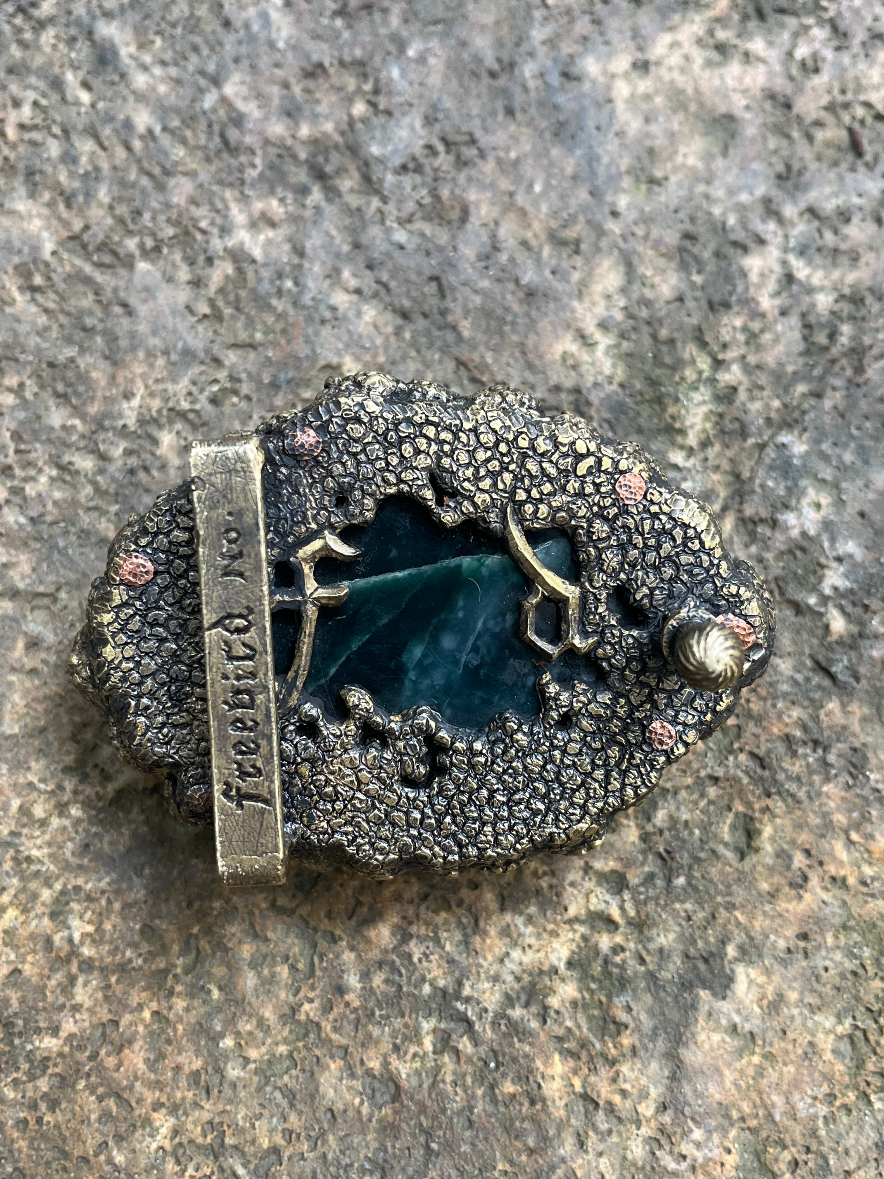 'The Heart of Abyss' Belt Buckle